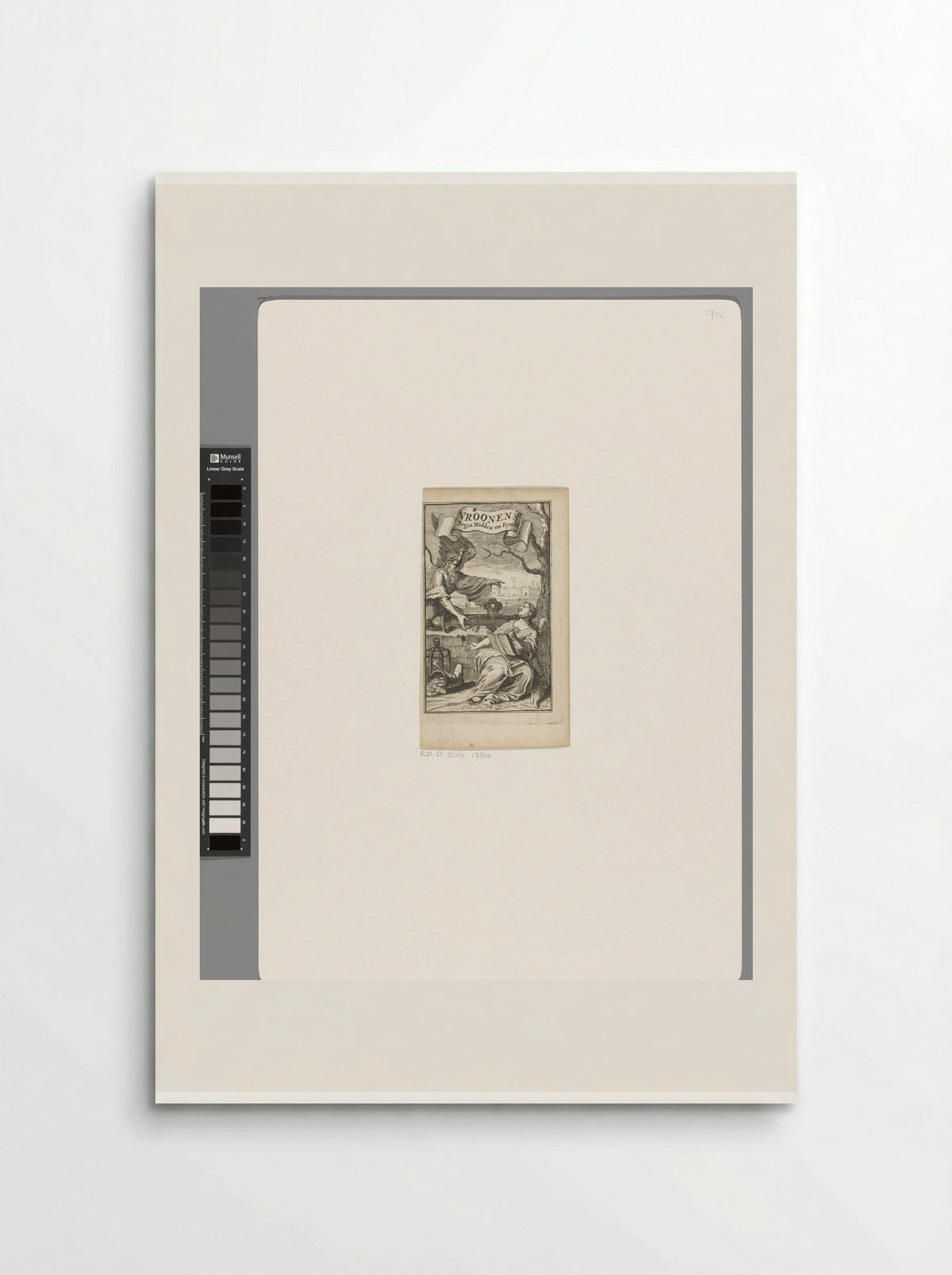 Allegory of Father Time and History - Pieter van den Berge - Poster