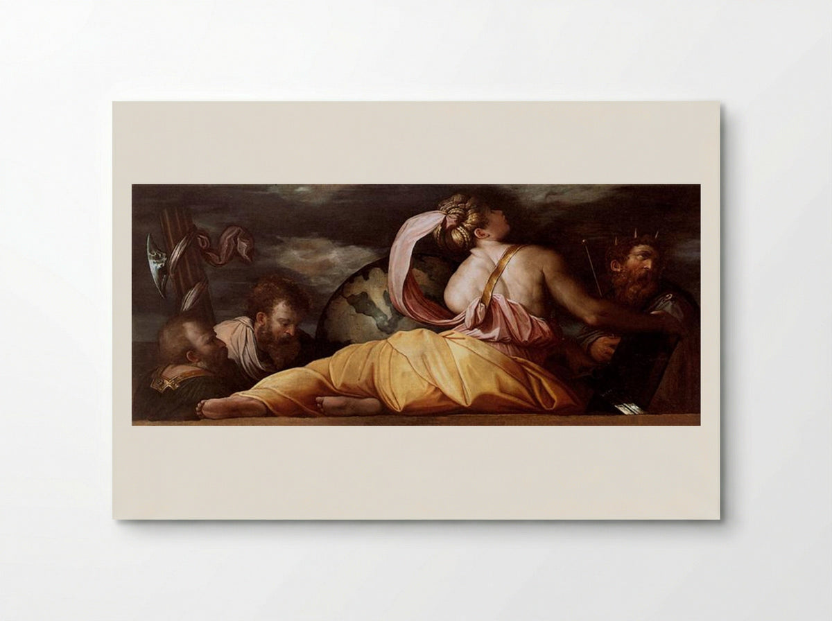 Allegory of Geography - Giorgio Vasari - Poster