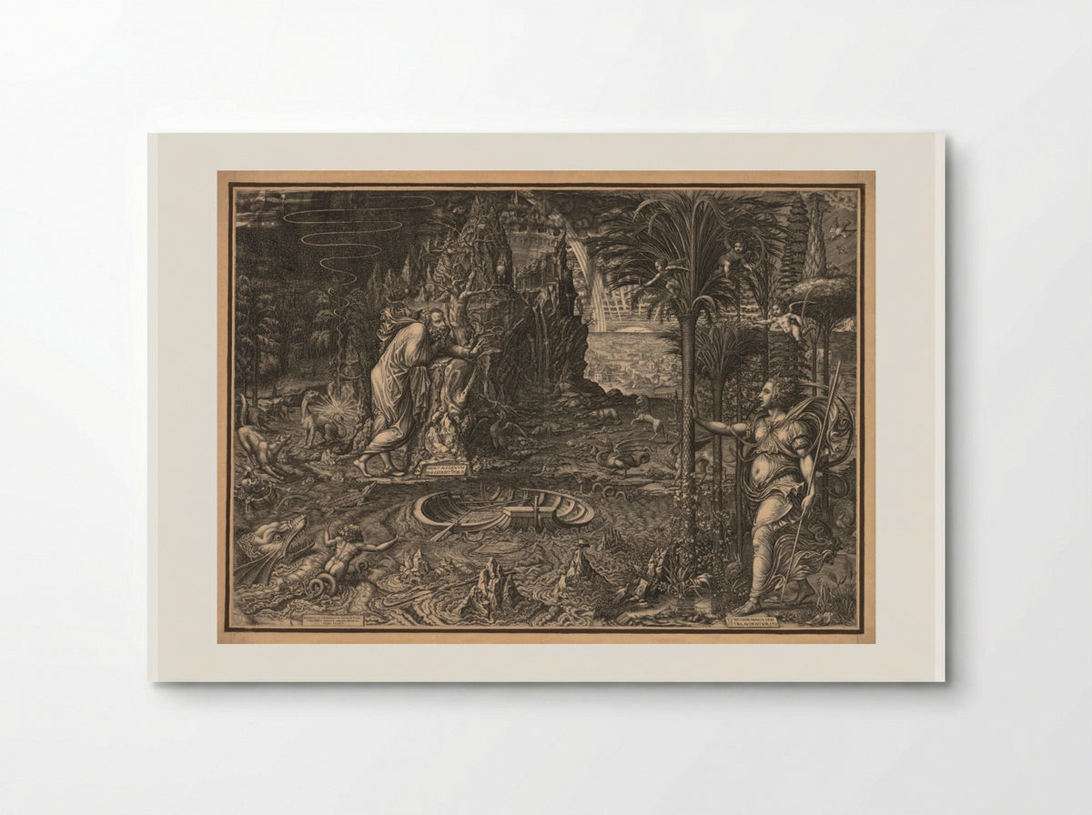 Allegory of Life - Giorgio Ghisi - Poster