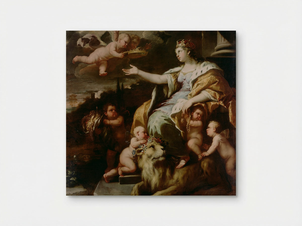 Allegory of Magnanimity - Luca Giordano - Poster
