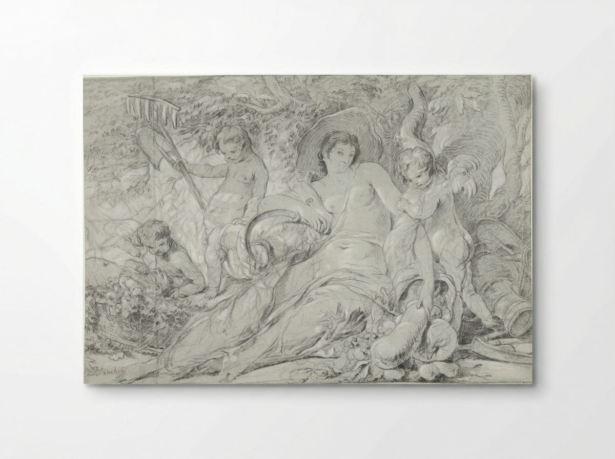 Allegory of Summer - Louis Gabriel Blanchet - Poster