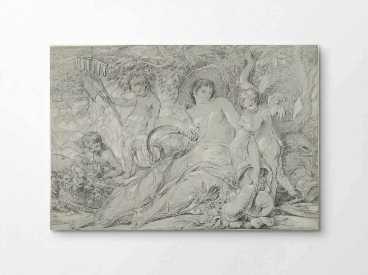 Allegory of Summer - Louis Gabriel Blanchet - Poster