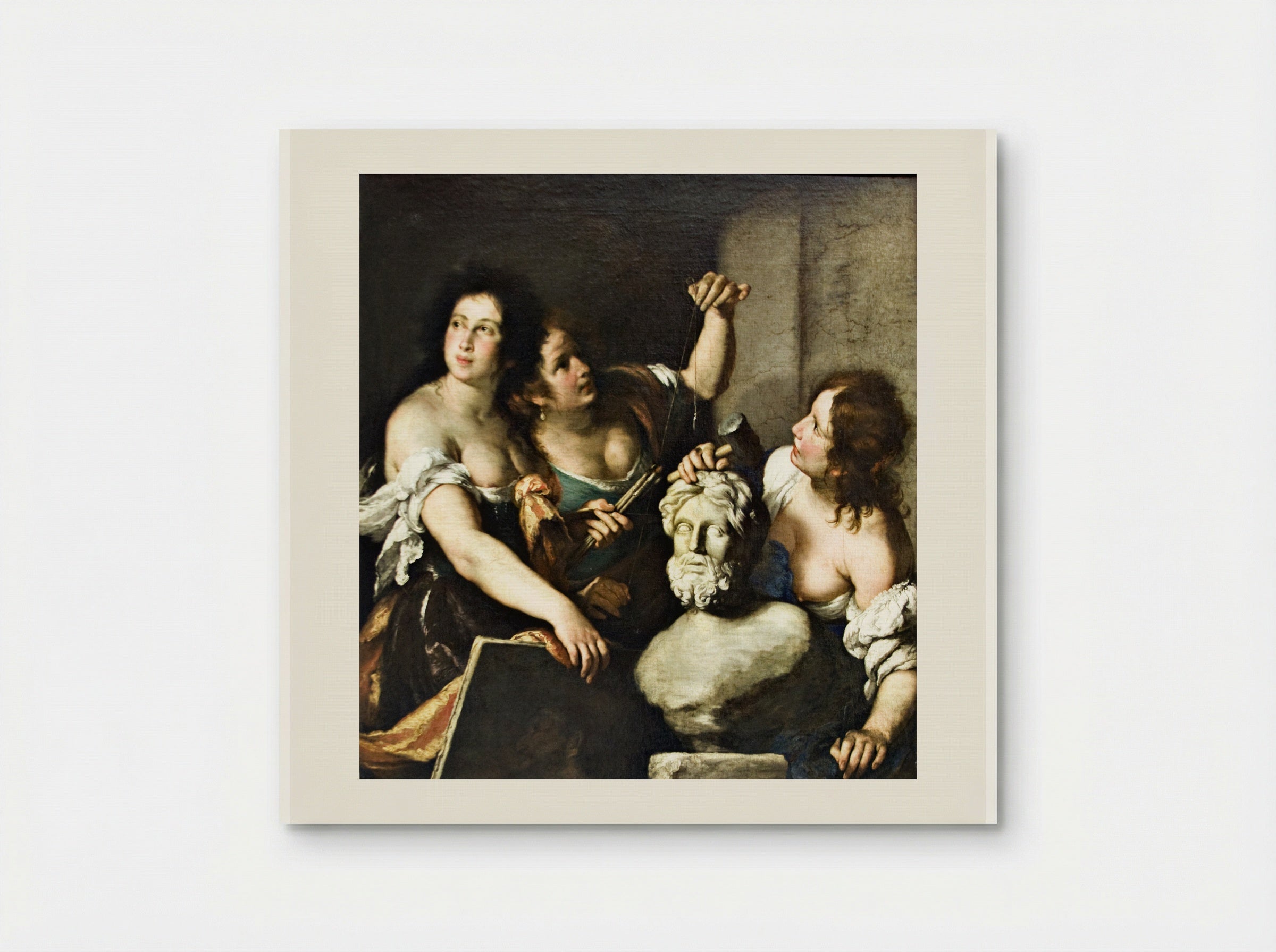 Allegory of the Arts - Bernardo Strozzi - Poster