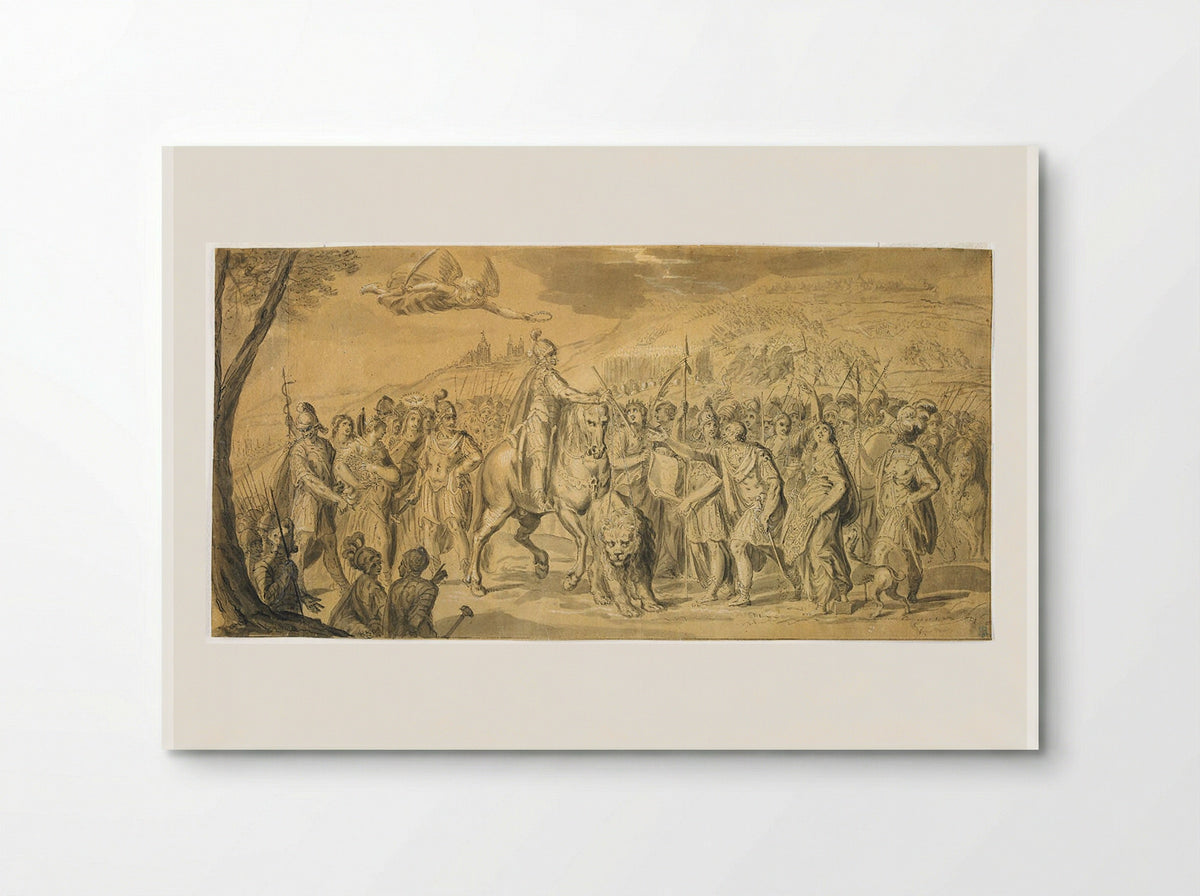 Allegory of the Battle of White Mountain - Aegidius Sadeler II - Poster