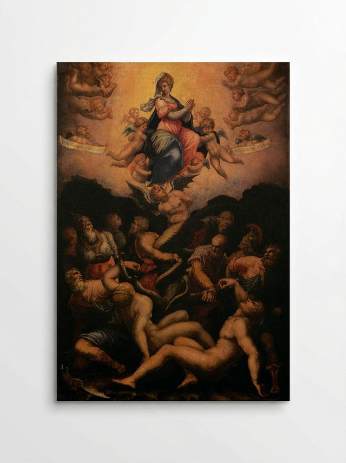Allegory of the Immaculate Conception - Giorgio Vasari - Poster