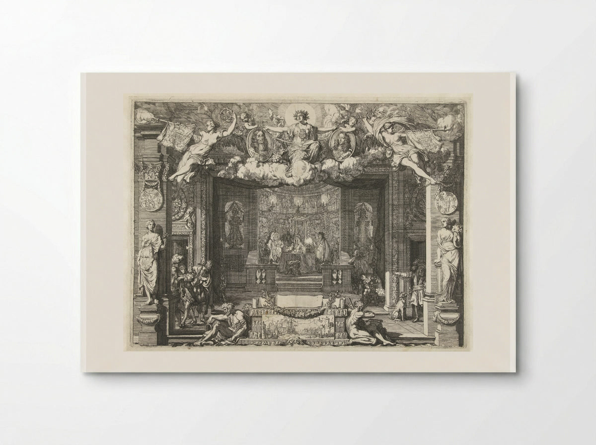 Allegory of the Treaty of Westminster - Gerard de Lairesse - Poster