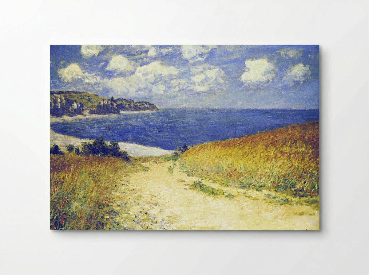 Alley near Pourville - Claude Monet - Poster