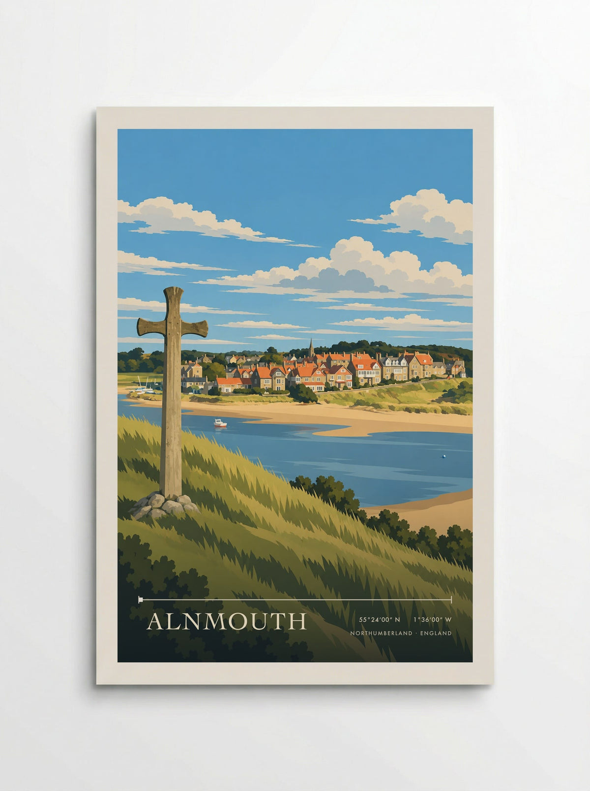 Alnmouth, Northumberland | Travel Poster - Poster