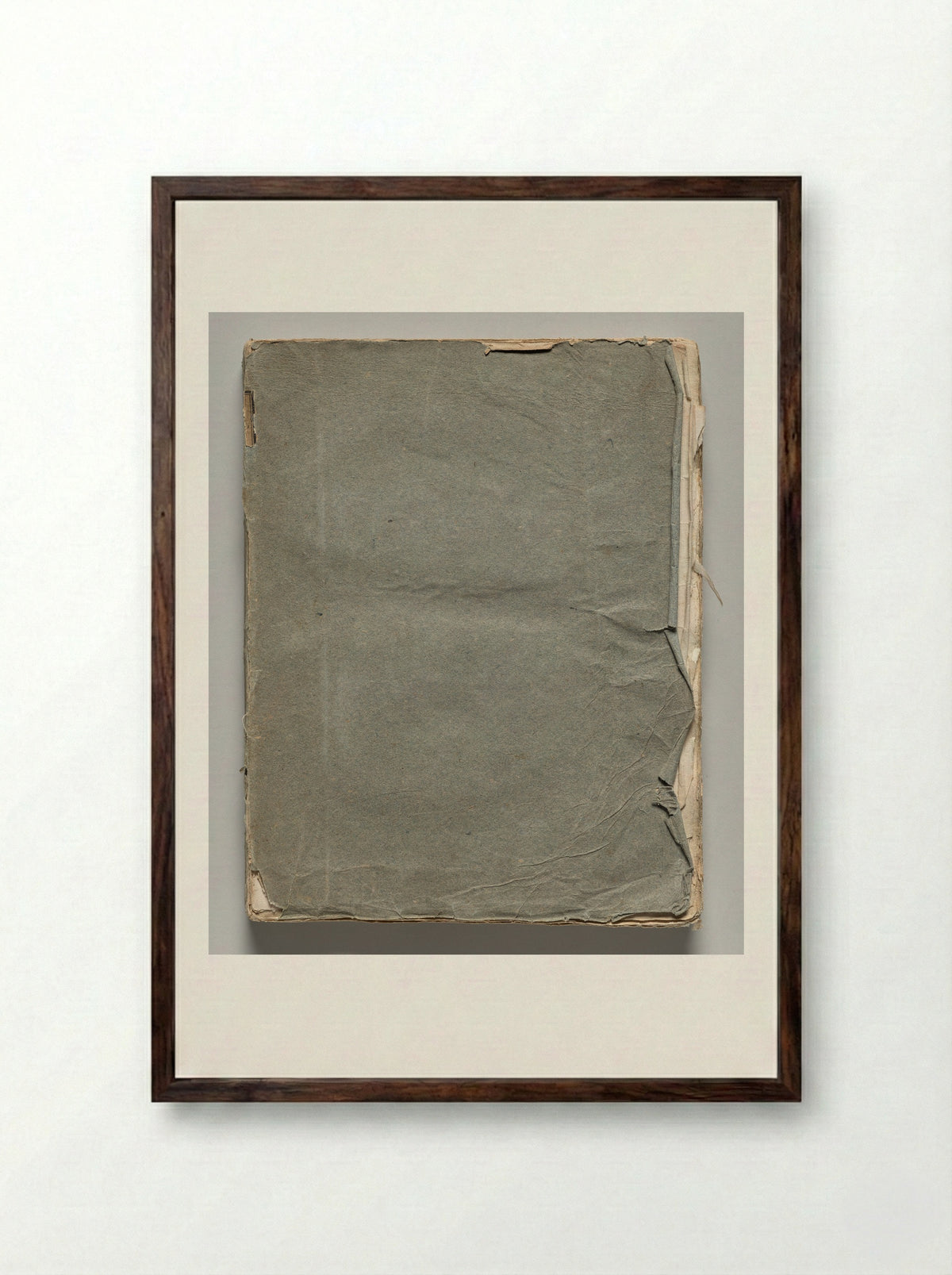 Aloys Senefelder, Inventor of Lithography - John Gendall - Framed Print Dark Wood