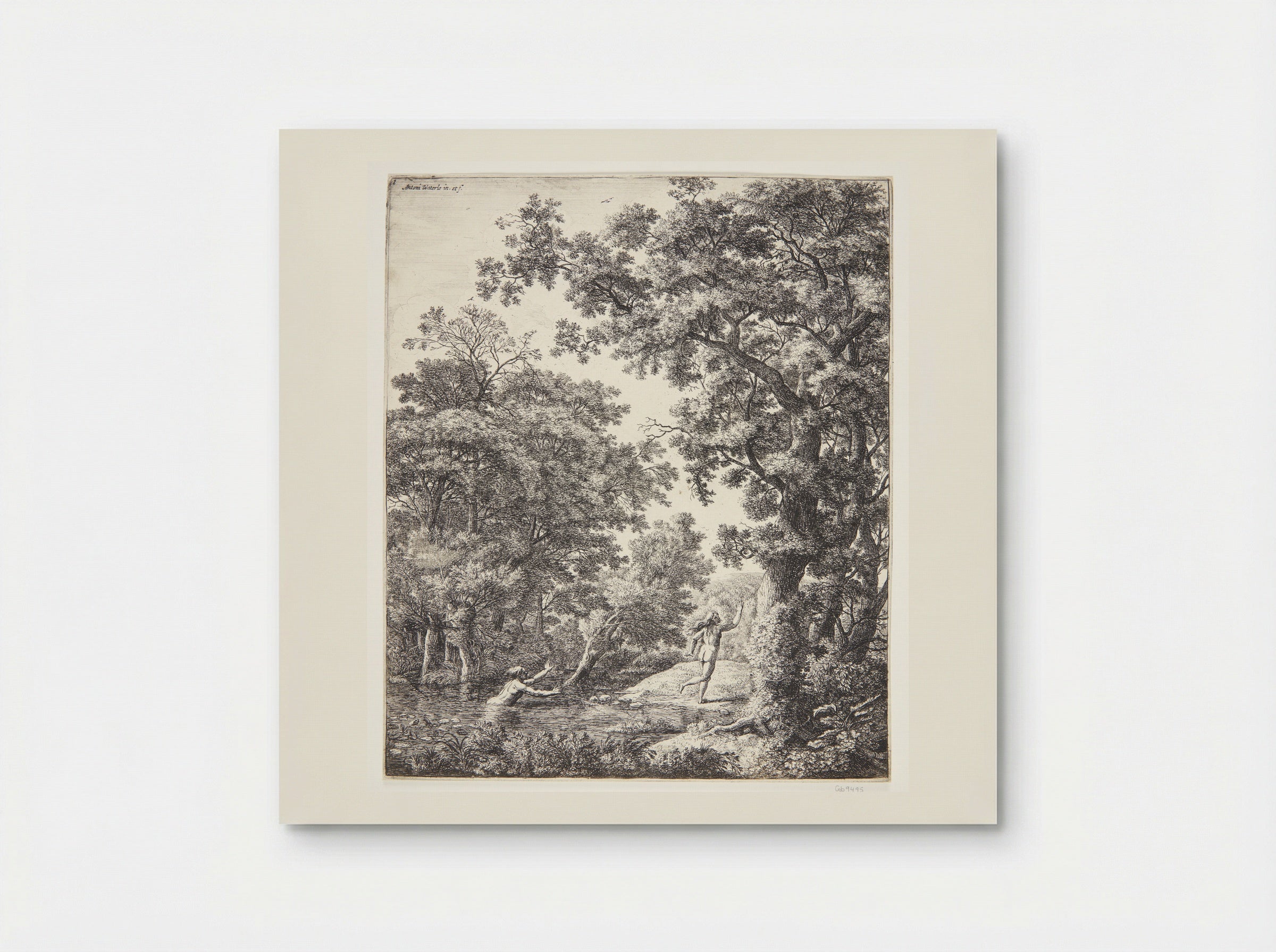 Alpheus and Arethusa - Anthonie Waterloo - Poster