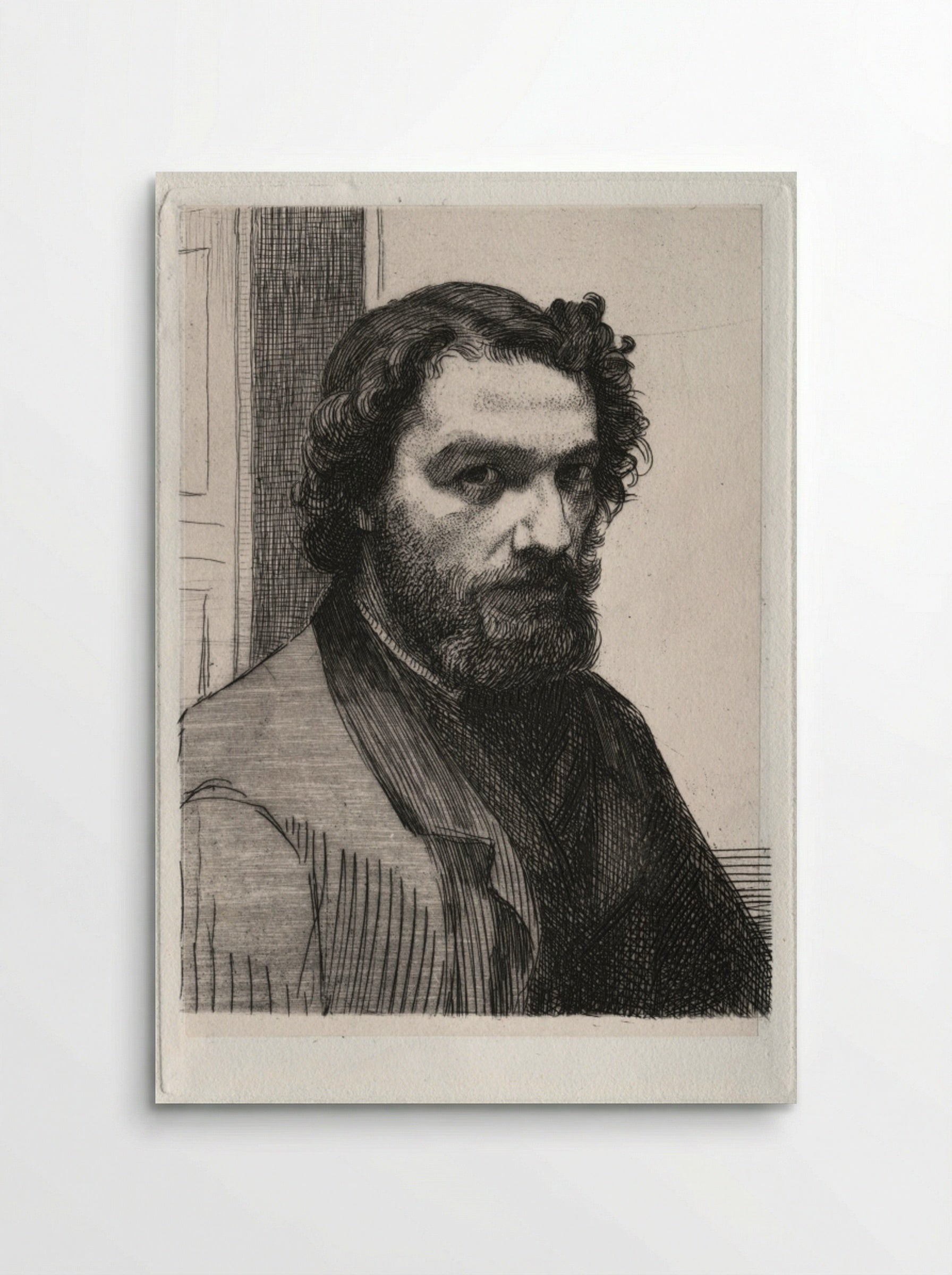 Alphonse Legros - Félix Bracquemond - Poster