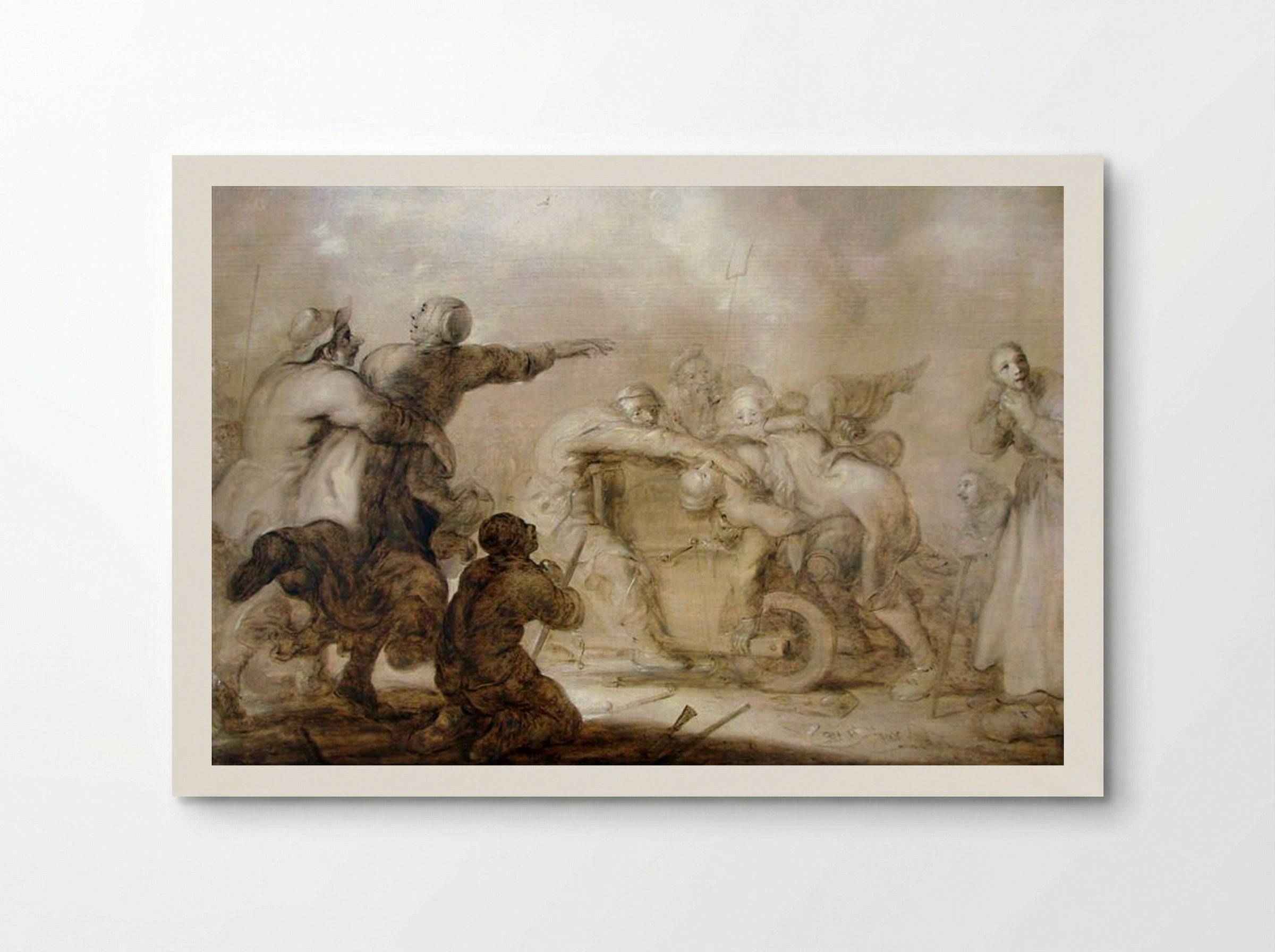Altogether too stupid! - Adriaen van de Venne - Poster