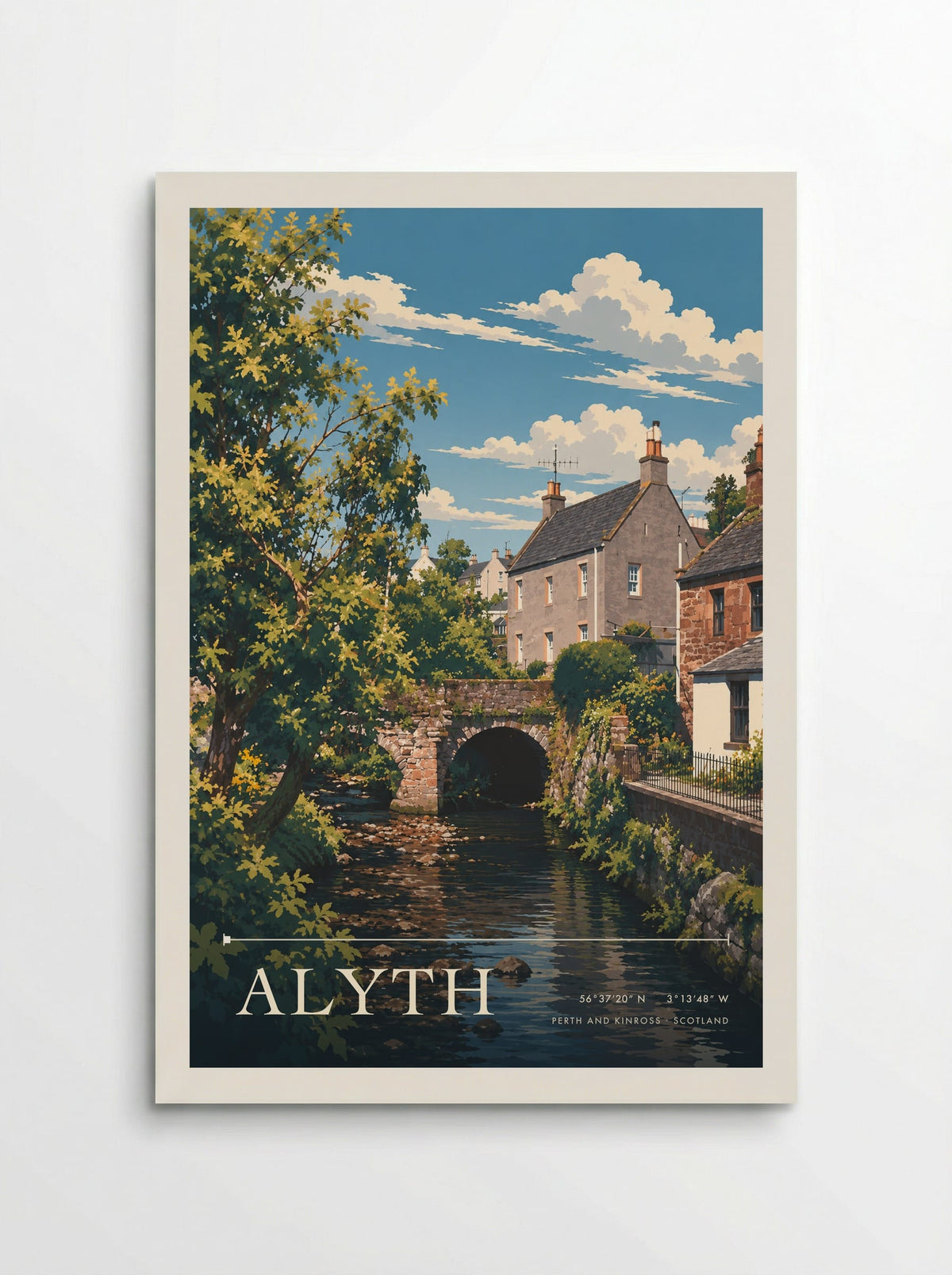 Alyth, Perth and Kinross | Travel Poster - Poster