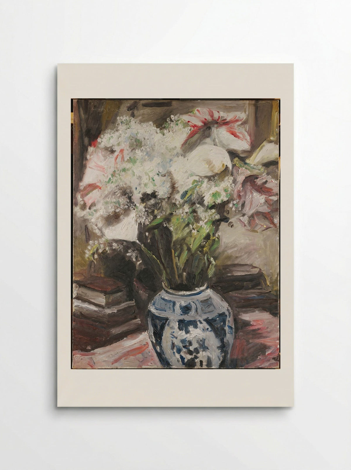 Amaryllis, Calla Lilies, and Lilacs - Lovis Corinth - Poster