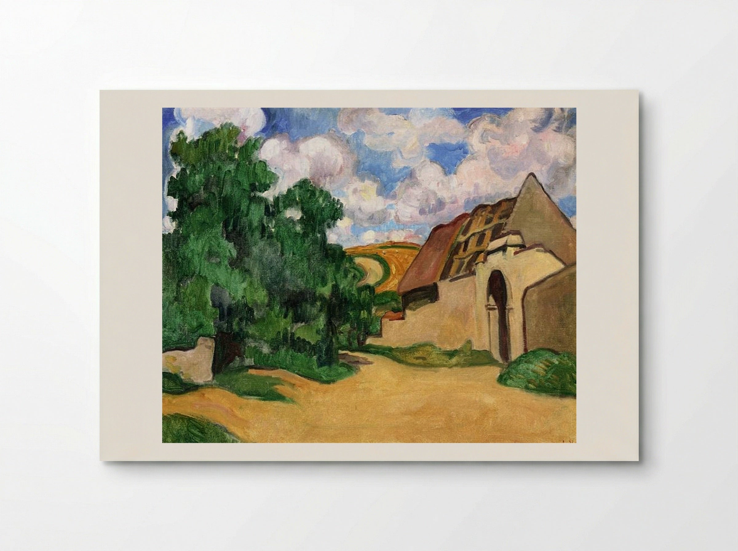 An Abandoned Farm - Louis Valtat - Poster