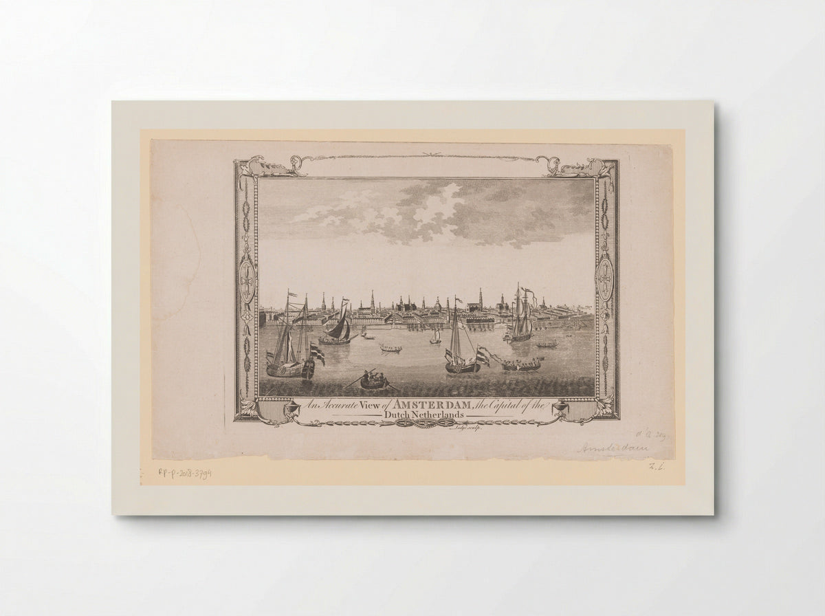 An Accurate View of Amsterdam - Alexander Hogg - Poster