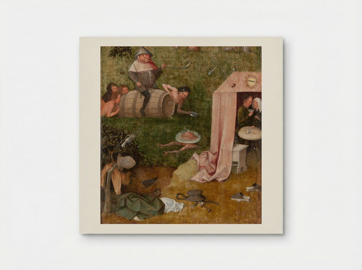 An Allegory of Intemperance - Hieronymus Bosch - Poster