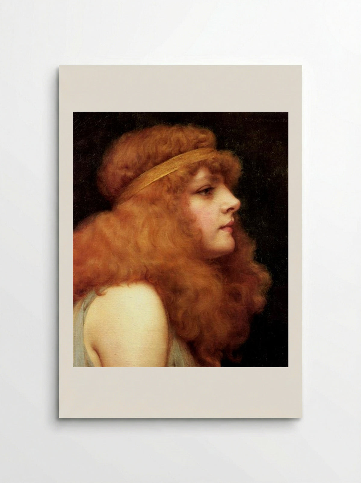 An Auburn Beauty - John William Godward - Poster