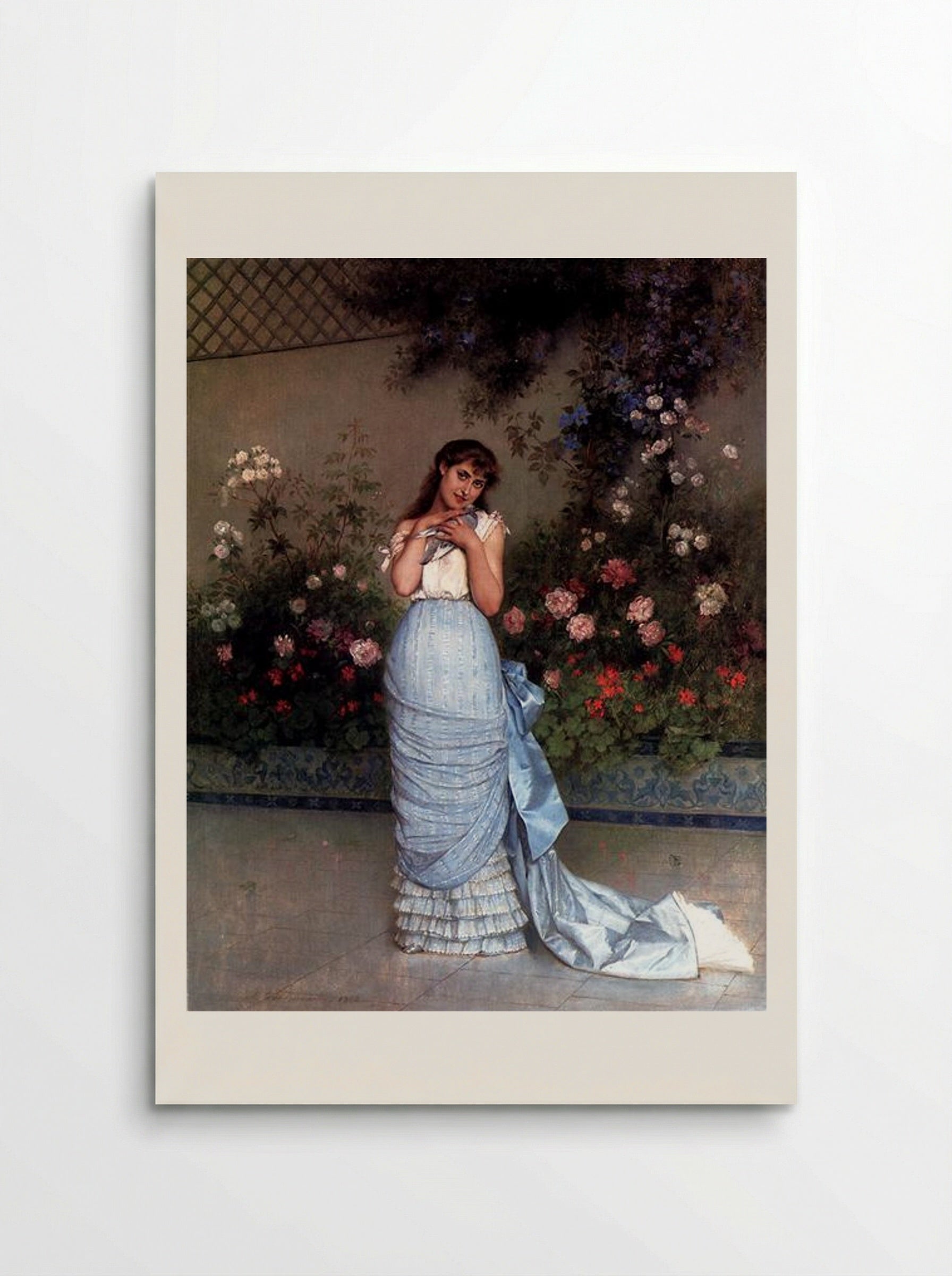 An Elegant Beauty - Auguste Toulmouche - Poster