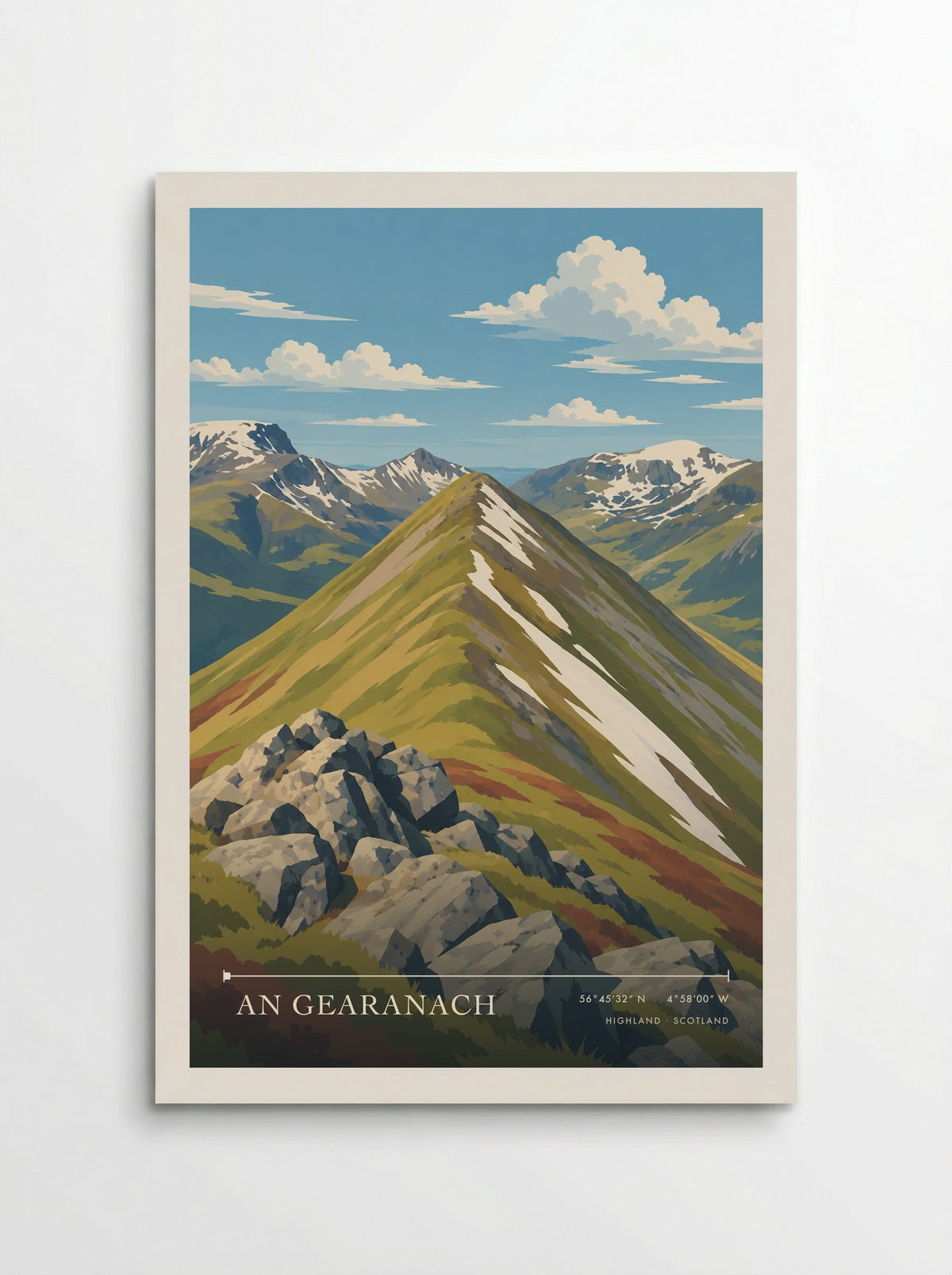 An Gearanach, Highland | Travel Poster - Poster