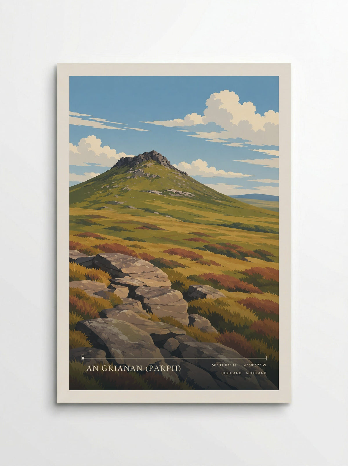 An Grianan (Parph), Highland | Travel Poster - Poster