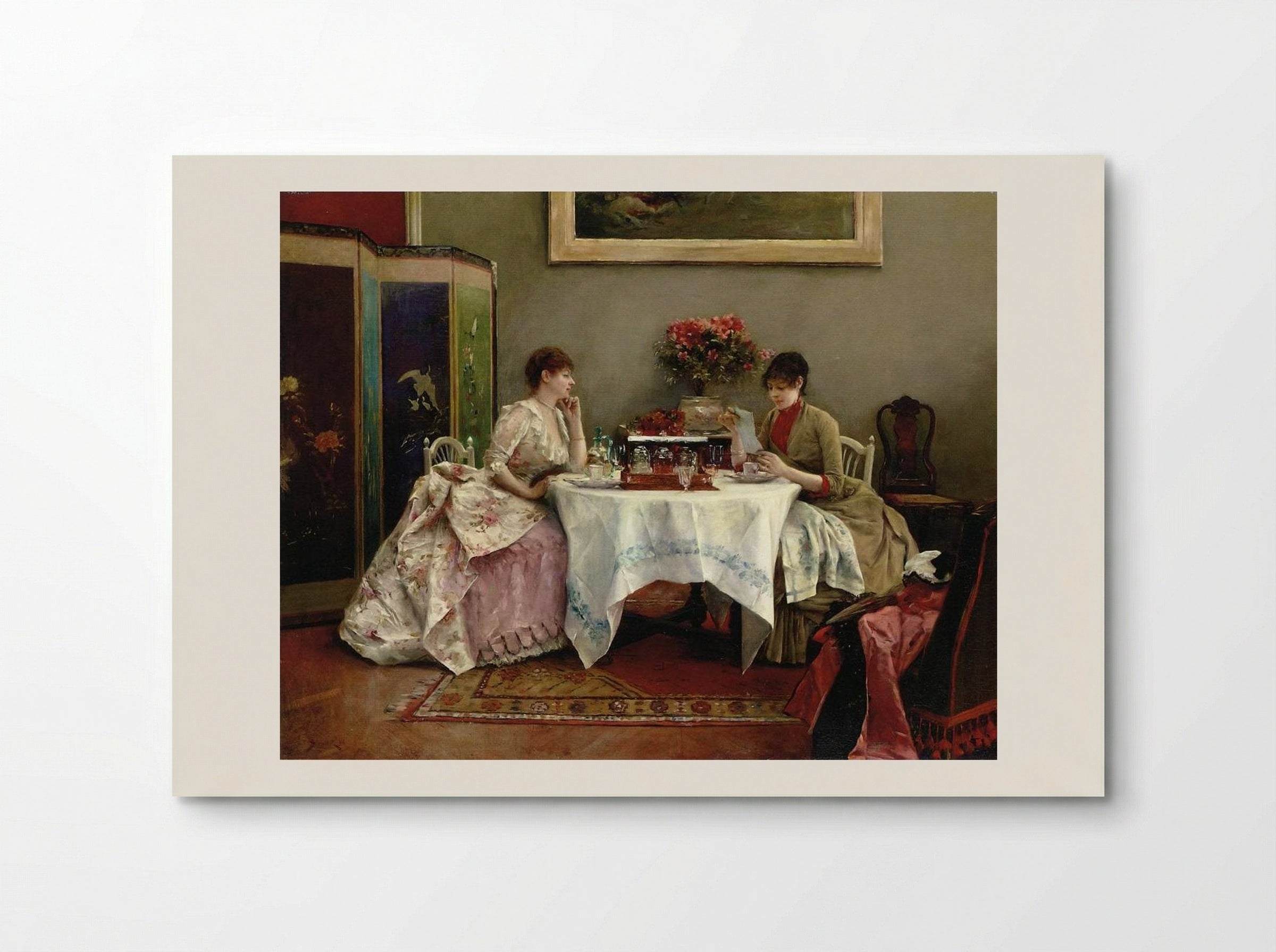 An Interesting Letter - Julius LeBlanc Stewart - Poster