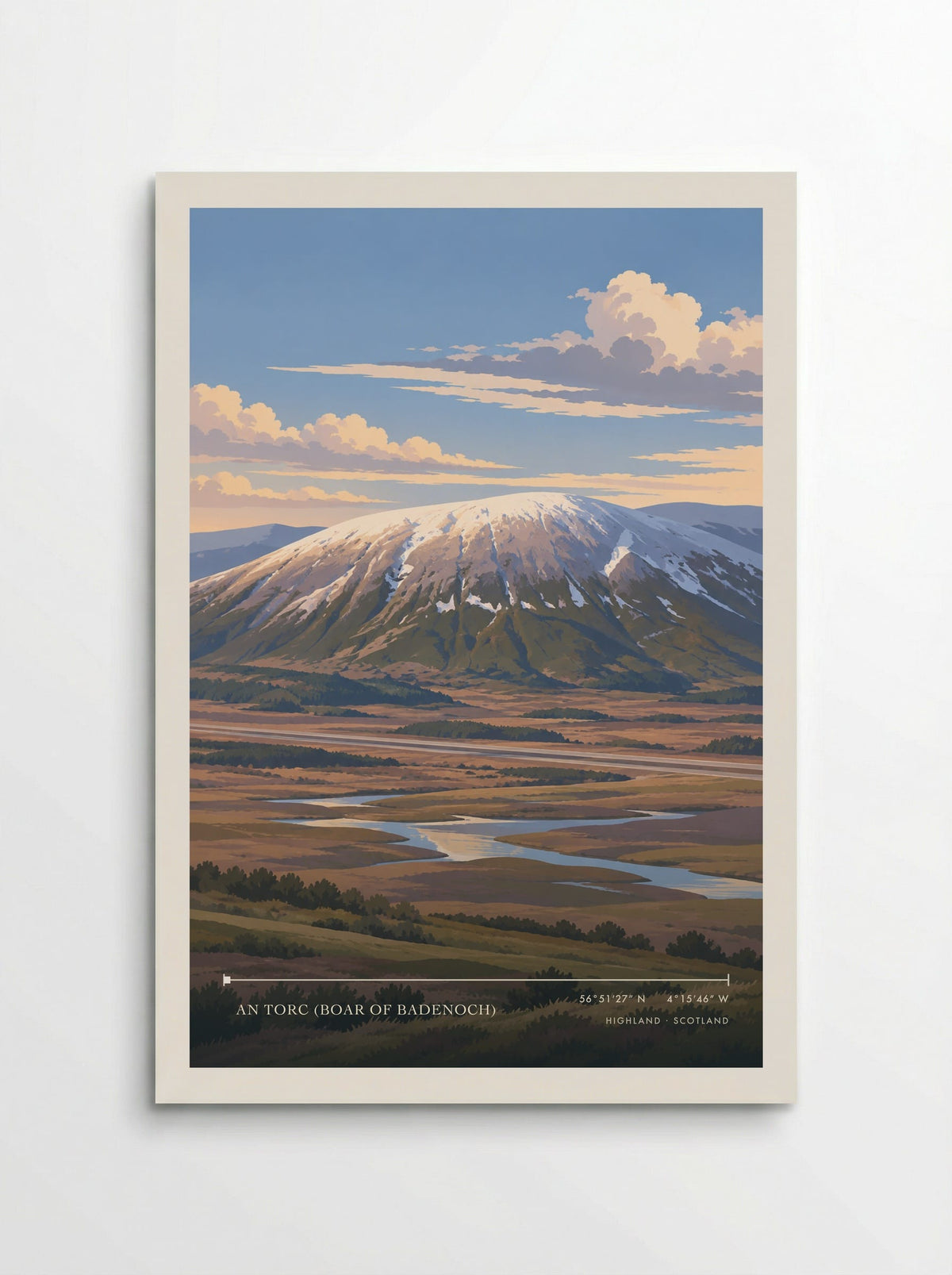 An Torc (Boar of Badenoch), Highland | Travel Poster - Poster
