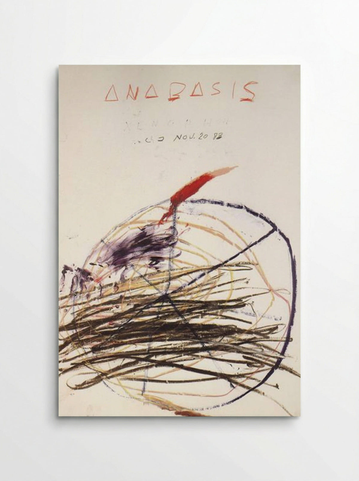 Anabasis (Xenophon) - Cy Twombly - Poster