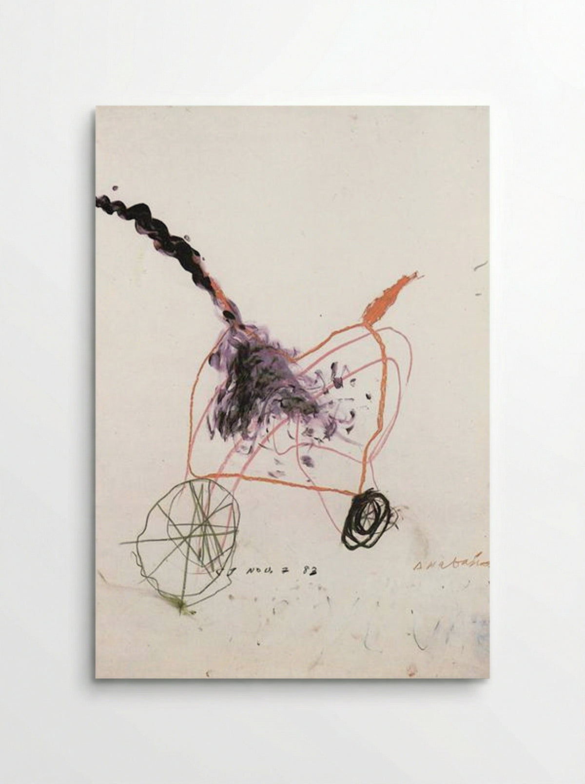 Anabasis - Cy Twombly - Poster