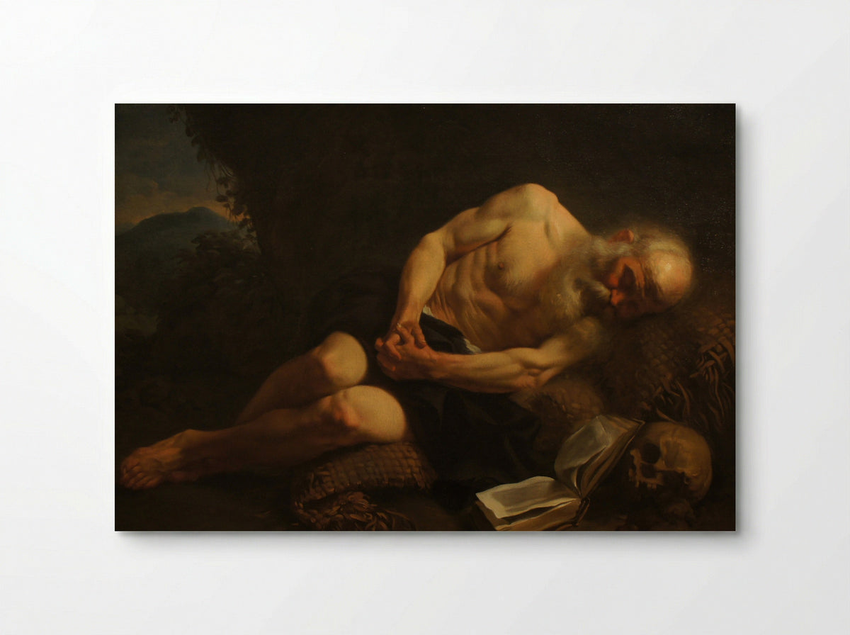 Anachorète endormi - Joseph-Marie Vien - Poster