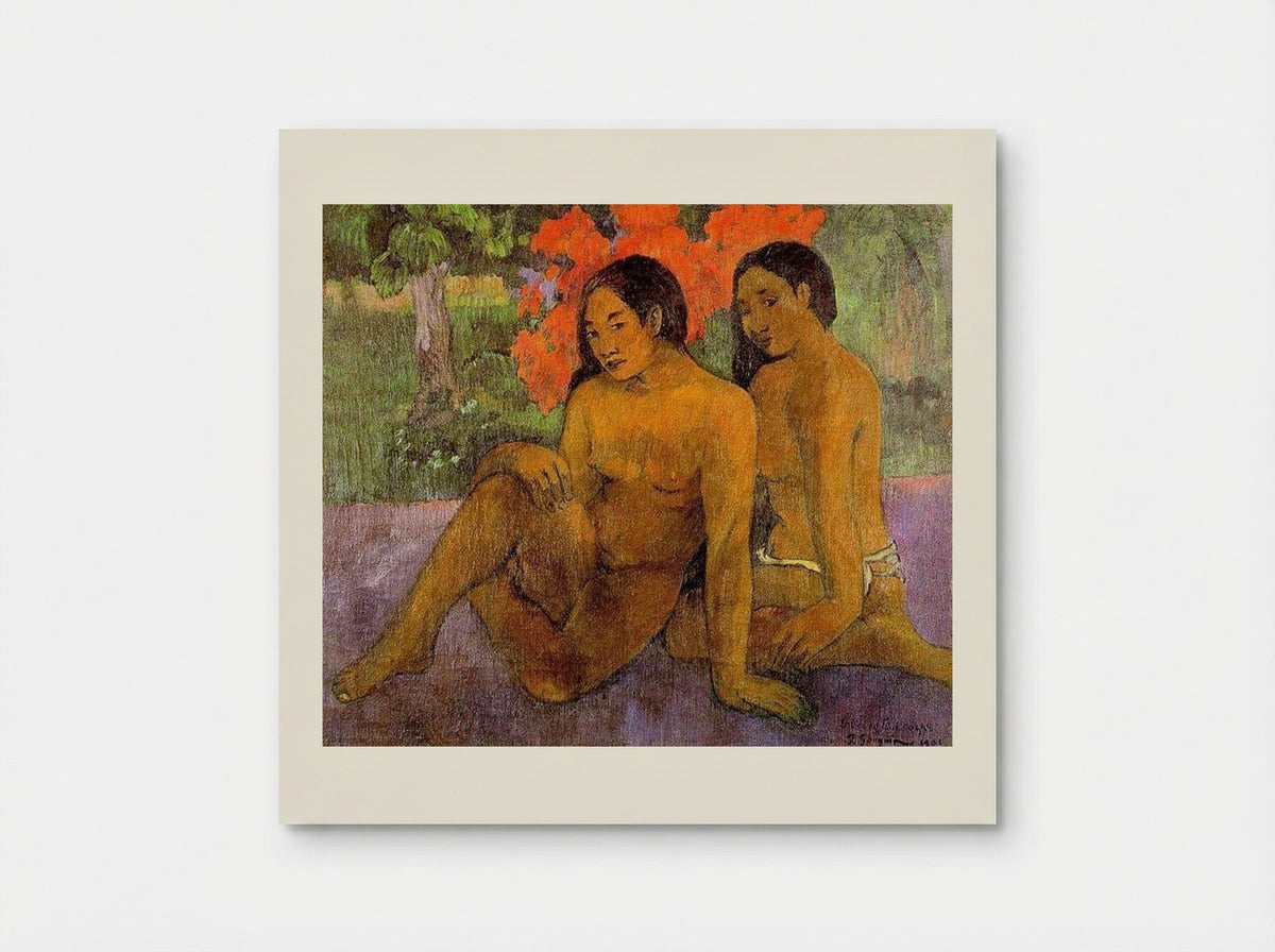 And the Gold of Their Bodies - Paul Gauguin - Poster