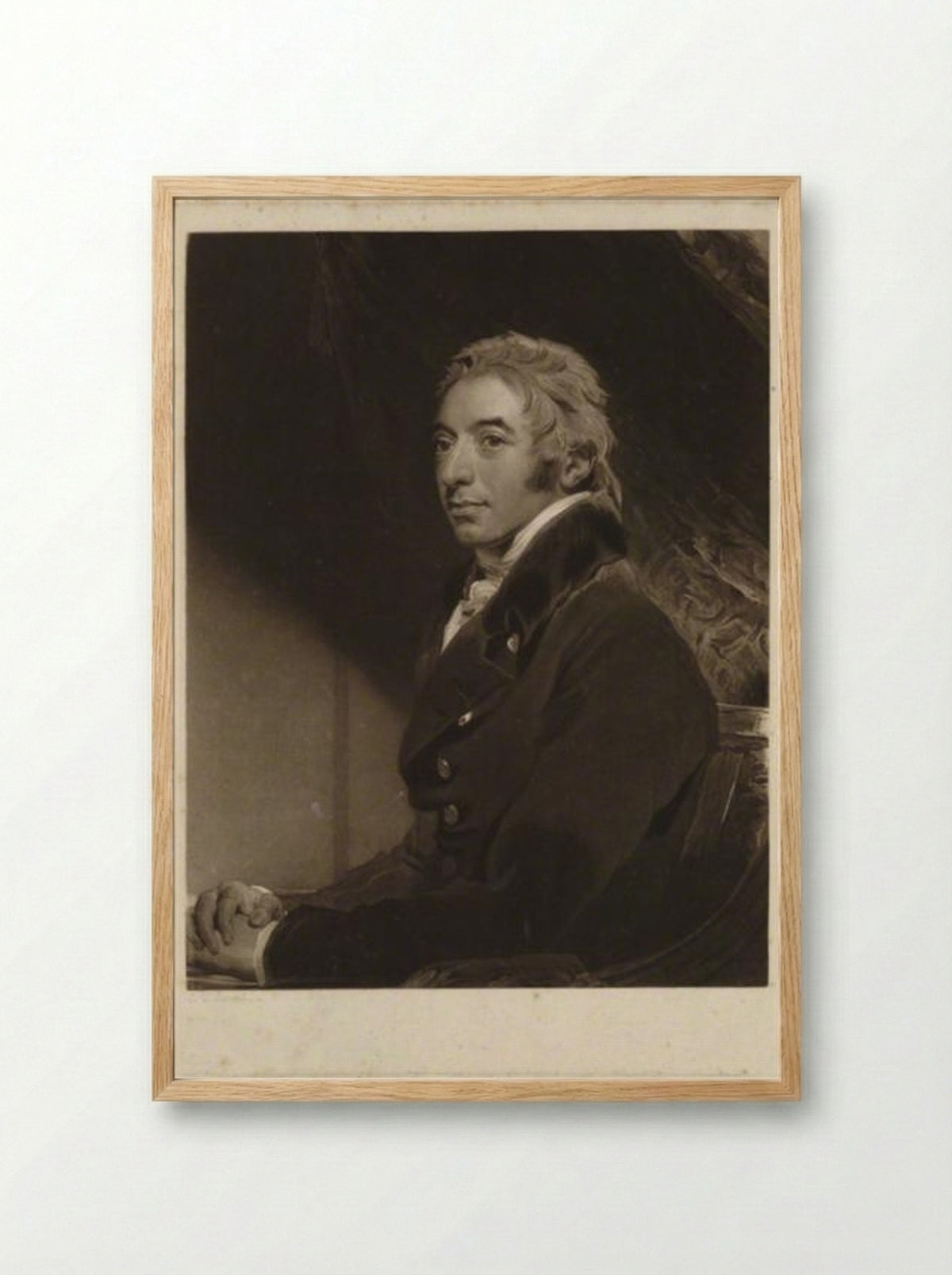 Andrew Barnard - Charles Turner - Framed Print Wood