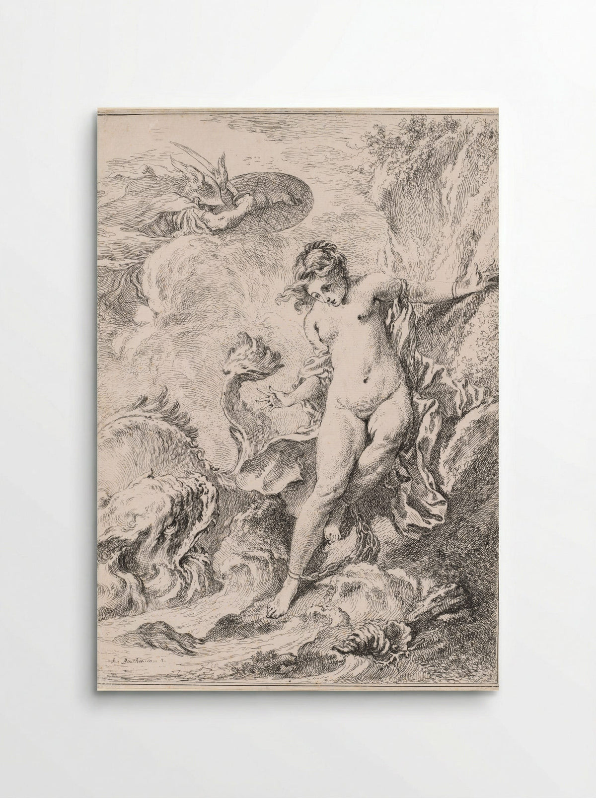 Andromeda - François Boucher - Poster