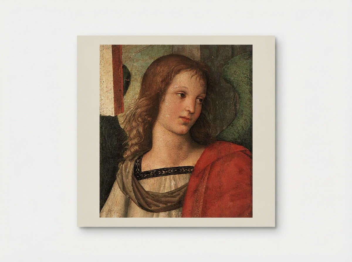 Angel (fragment of the Baronci altarpiece) - Raphael - Poster