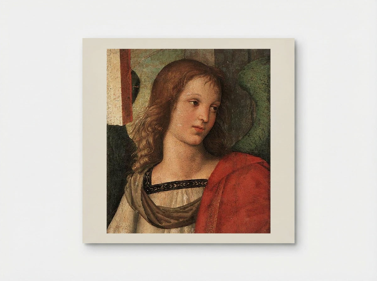 Angel (fragment of the Baronci altarpiece) - Raphael - Poster