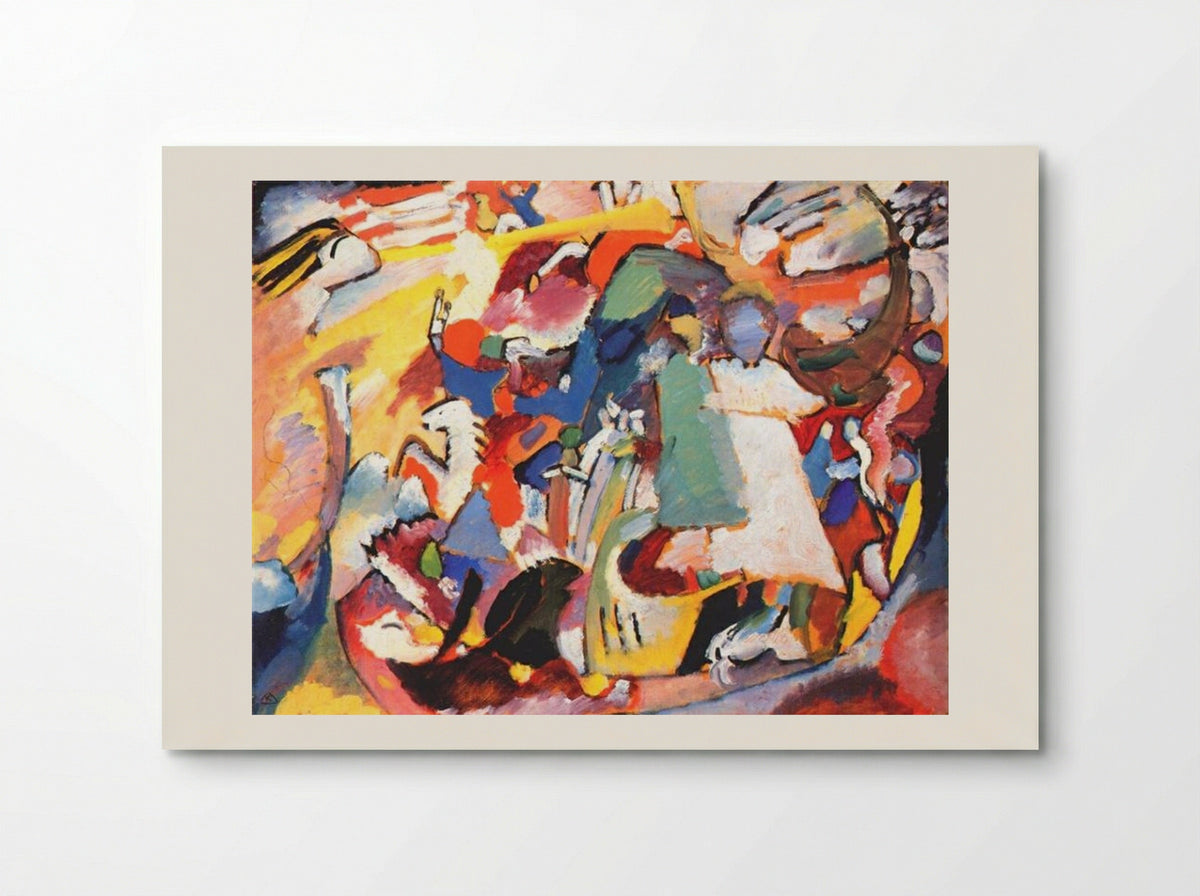 Angel of the Last Judgment - Wassily Kandinsky - Poster