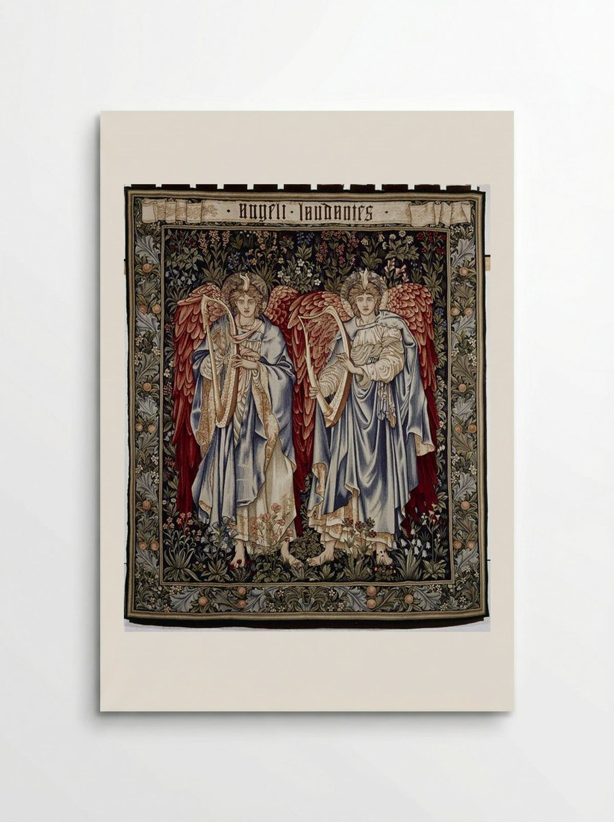 Angeli Laudantes - Edward Burne-Jones - Poster