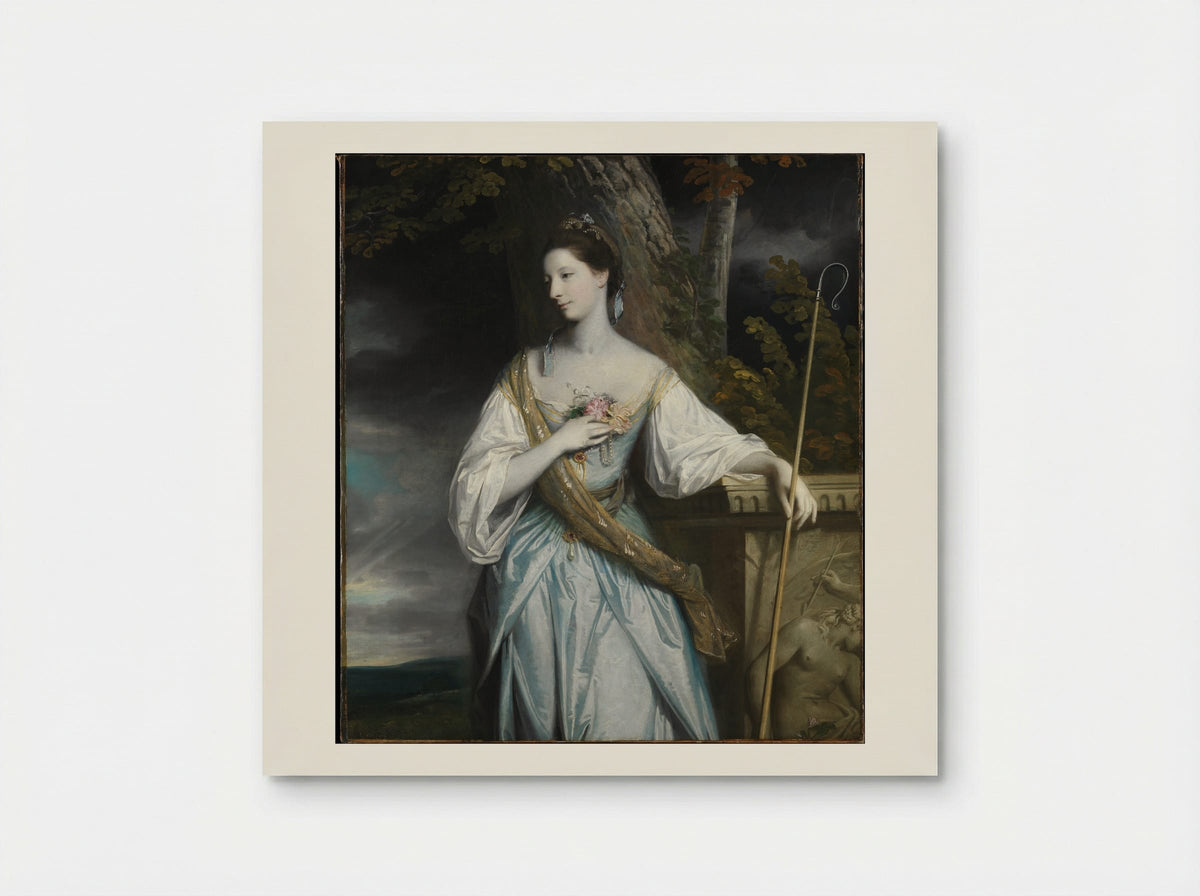 Anne Dashwood, Later Countess of Galloway - Sir Joshua Reynolds - Poster