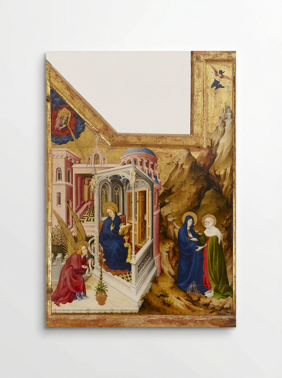 Annunciation and Visitation - Melchior Broederlam - Poster
