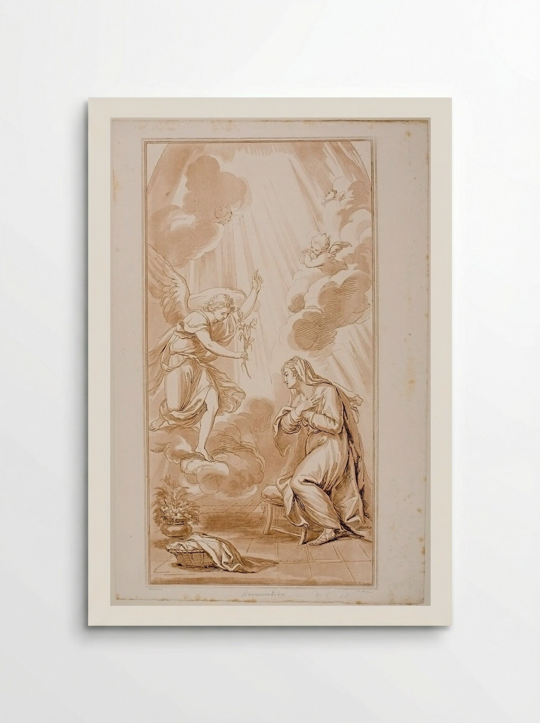 Annunciation - Richard Earlom - Poster