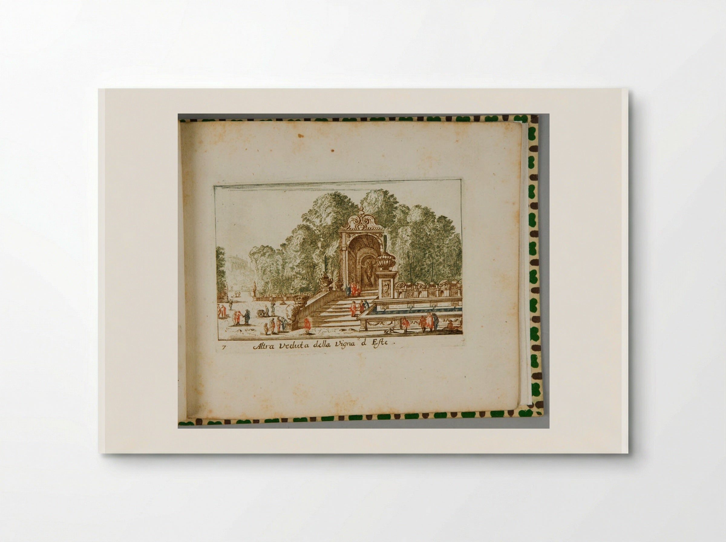 Another View of the Villa d'Este - Abraham Bloteling - Poster