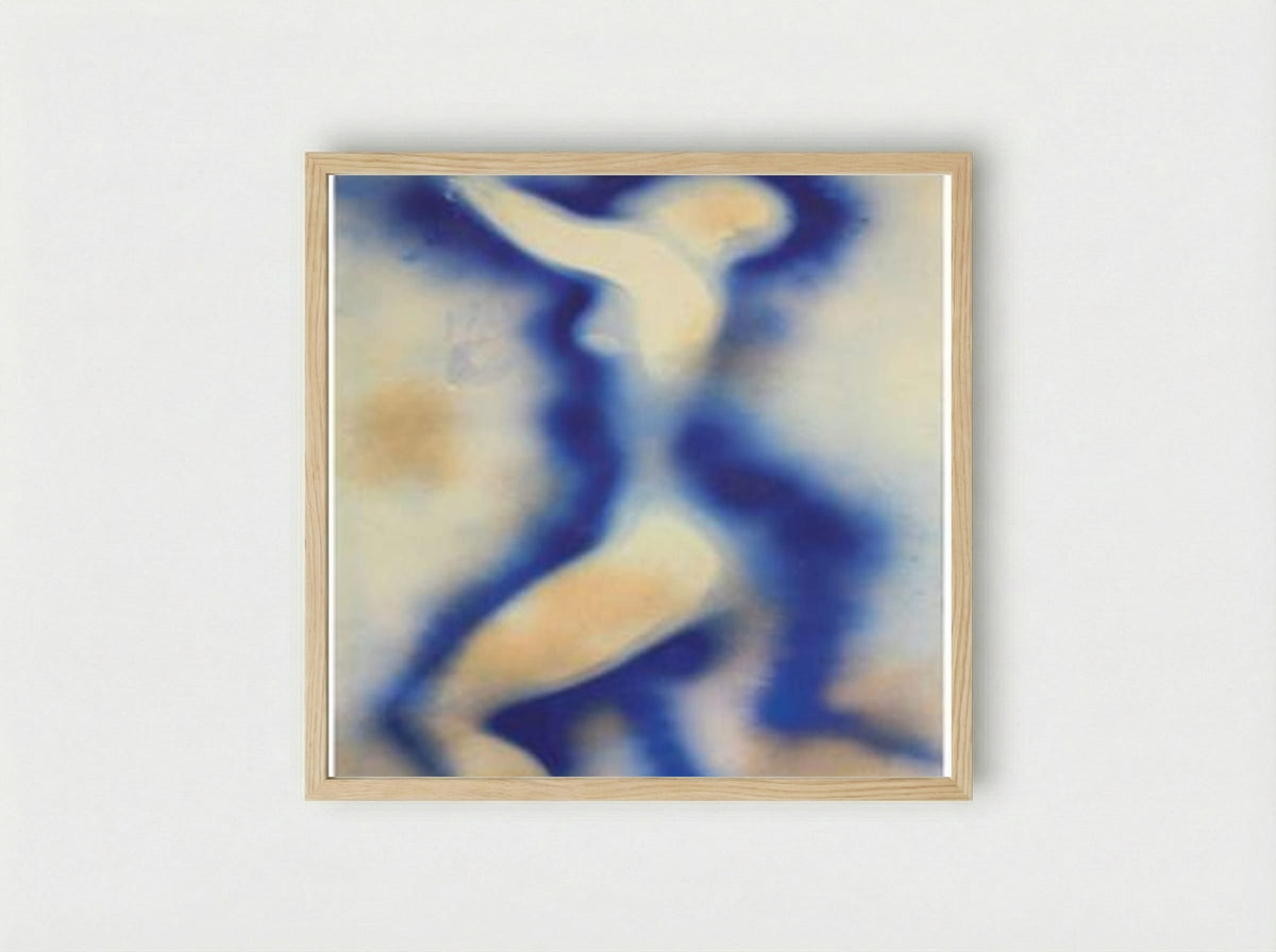 Anthropométrie sans titre (ANT 106) - Yves Klein - Framed Print Wood