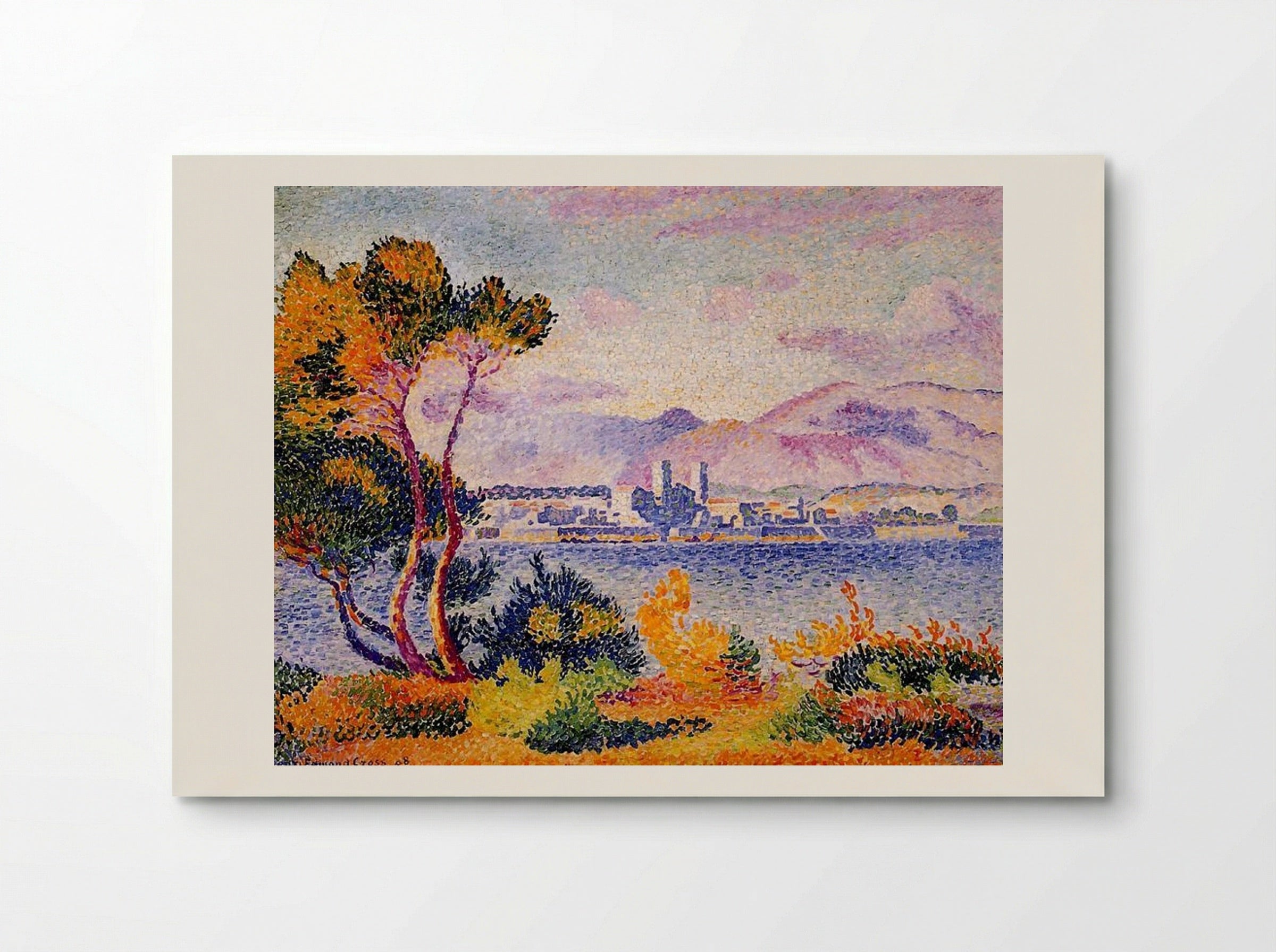Antibes, Afternoon - Henri-Edmond Cross - Poster