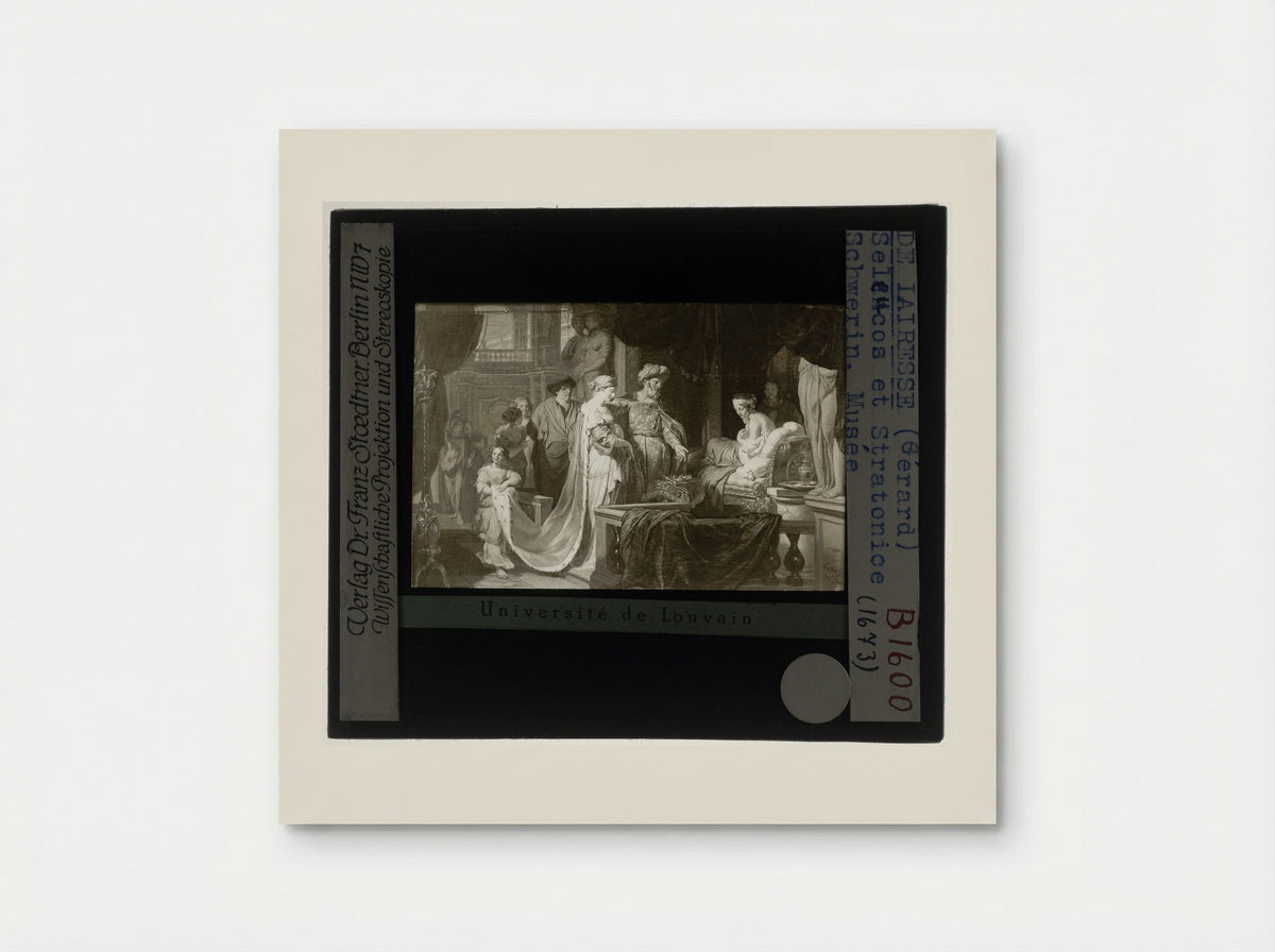 Antiochus and Stratonice - Gerard de Lairesse - Poster