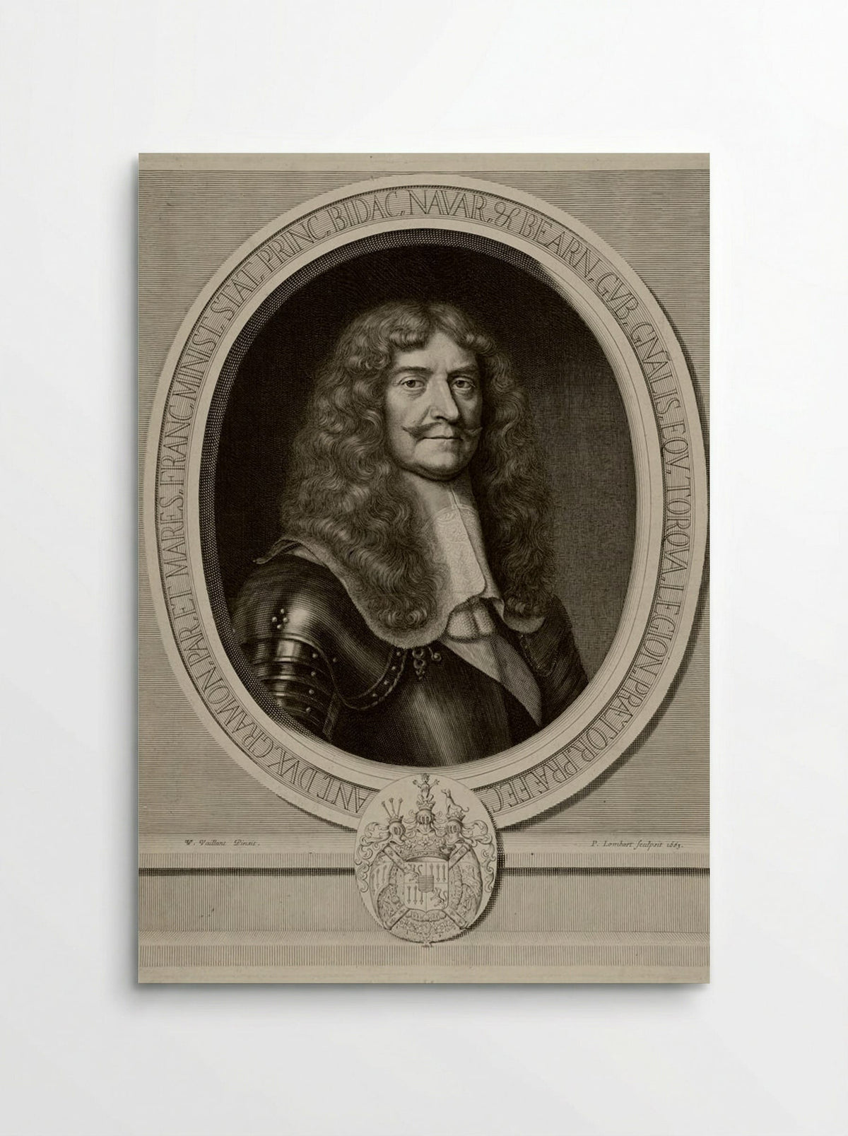 Antoine, Duc de Gramont - Pierre Lombart - Poster