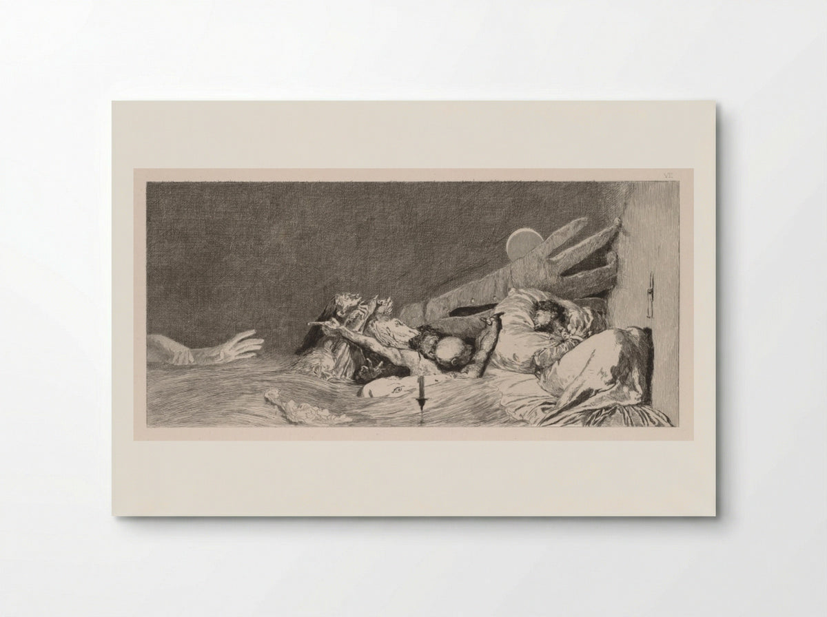 Anxieties - Max Klinger - Poster