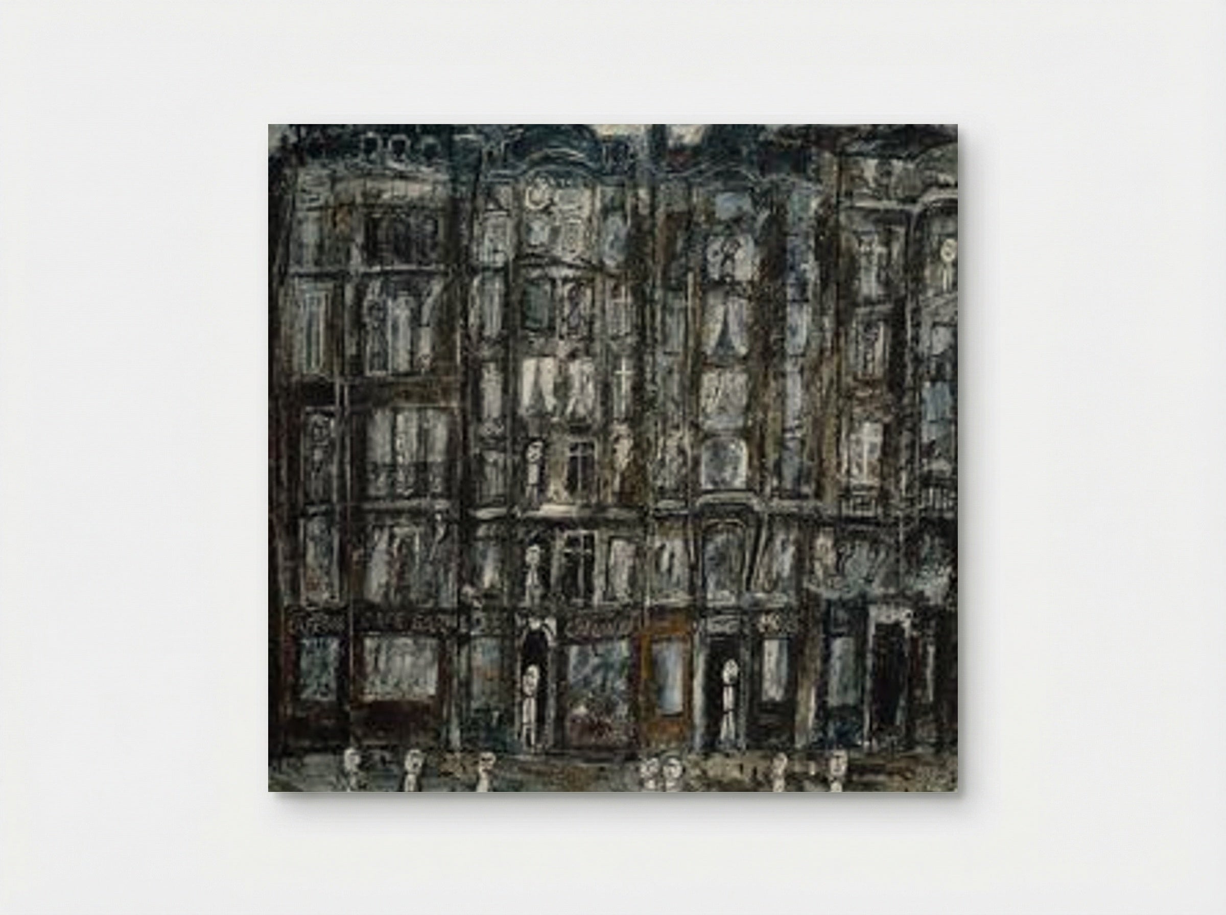 Apartment Houses, Paris - Jean Dubuffet - Poster
