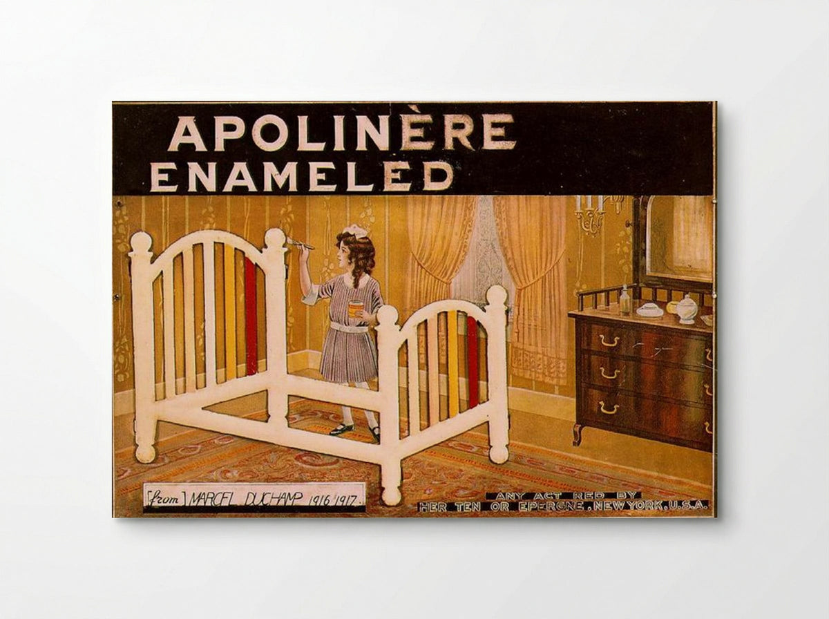 Apolinère Enameled - Marcel Duchamp - Poster