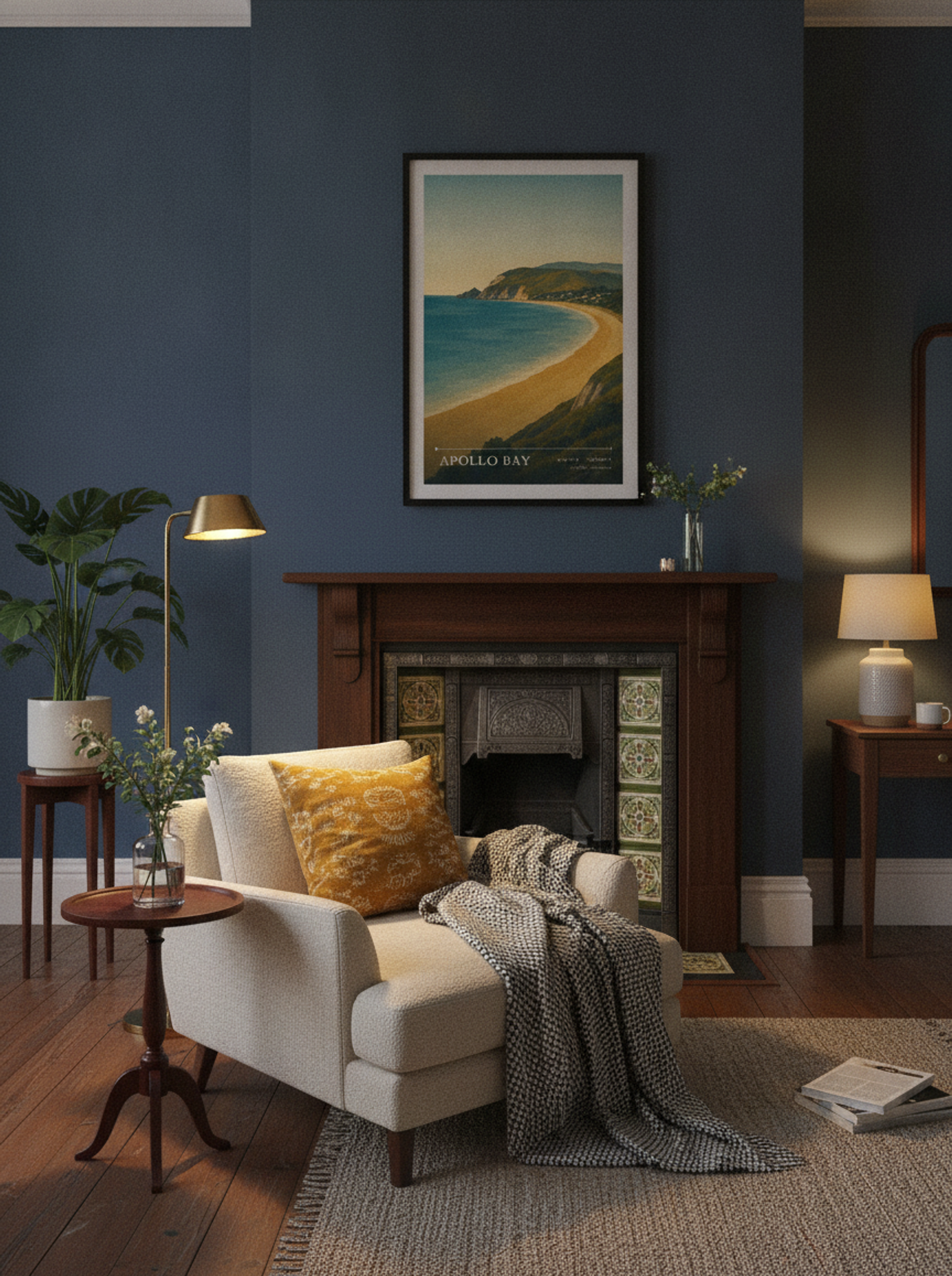 Apollo Bay Travel Poster Artwork - Lifestyle