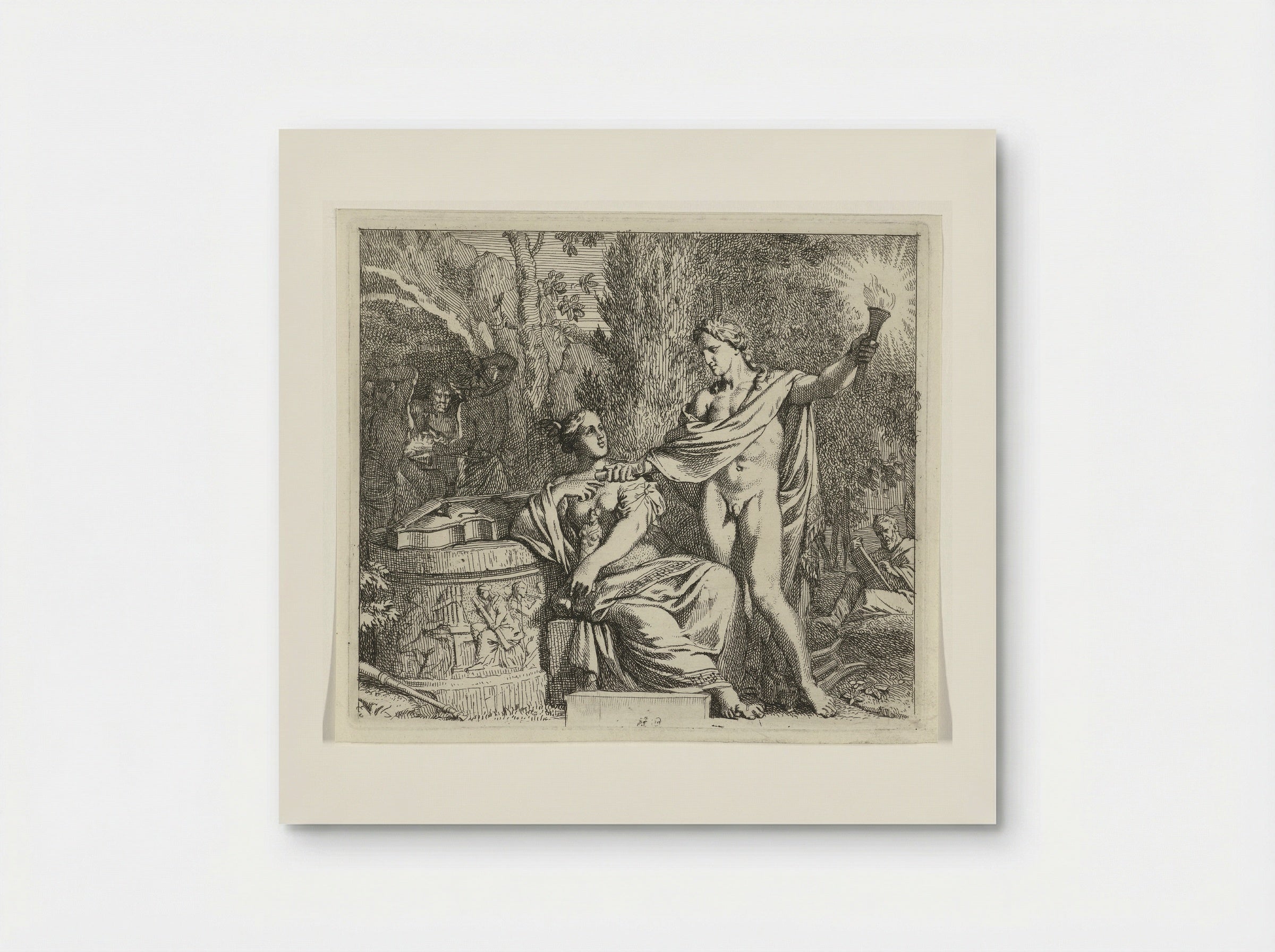 Apollo and the Invention of Music - Gerard de Lairesse - Poster